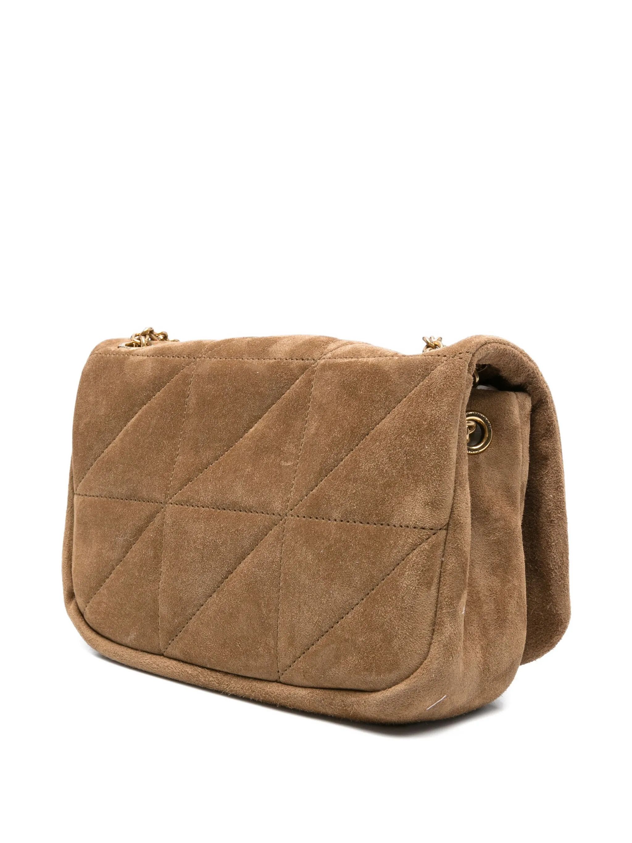 Saint Laurent Paris os11x0526 Size: OS / Jaime 4.3' Suede Quilted Shoulder Bag Size ONE SIZE - 3 Thumbnail