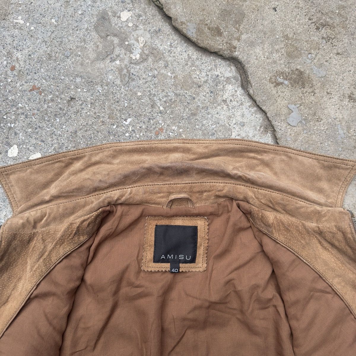 Hysteric Glamour VTG BALENCI RICK OWENS RAF SIMONS STYL CARGO LEATHER JACKET Size M / US 6-8 / IT 42-44 - 7 Thumbnail