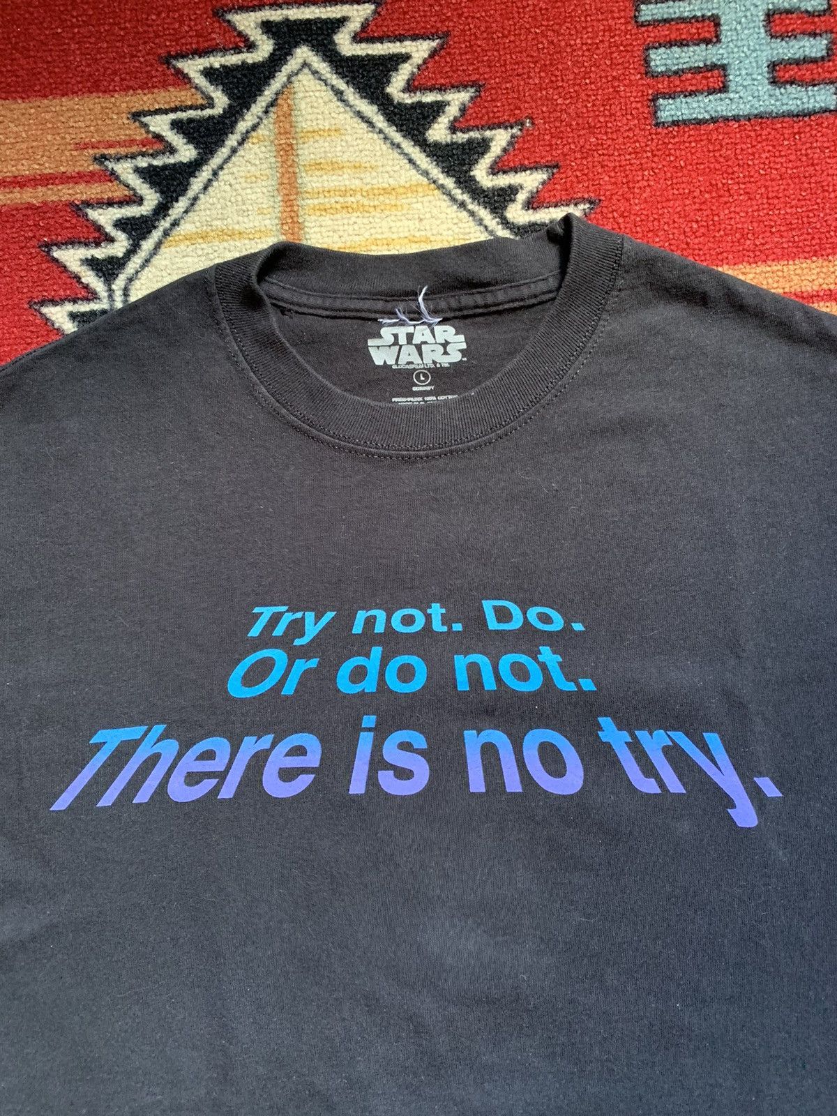 Star Wars StarWars Yoda "Try not. Do. Or Do Not. There Is No Try" Size US L / EU 52-54 / 3 - 2 Thumbnail