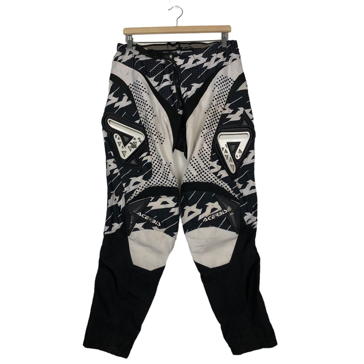 Japanese Brand × Vintage 🔥VINTAGE MOTOR CROSS PANTS RACING FULL PRINT ACERBIS ITALIA Size US 32 / EU 48 - 1 Thumbnail