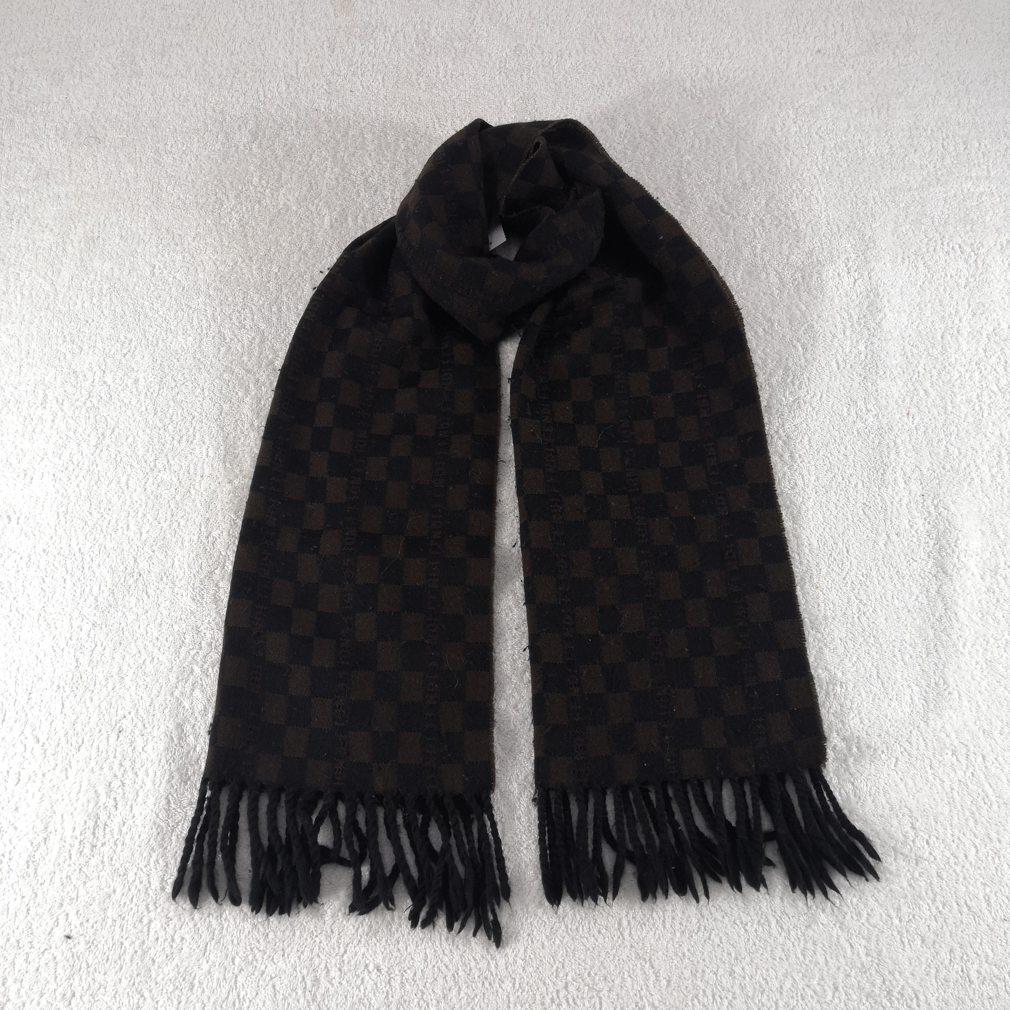 Fendi × Vintage Vintage Fendi Wool Scarf Muffler Cashmere Scarves Size ONE SIZE - 1 Thumbnail