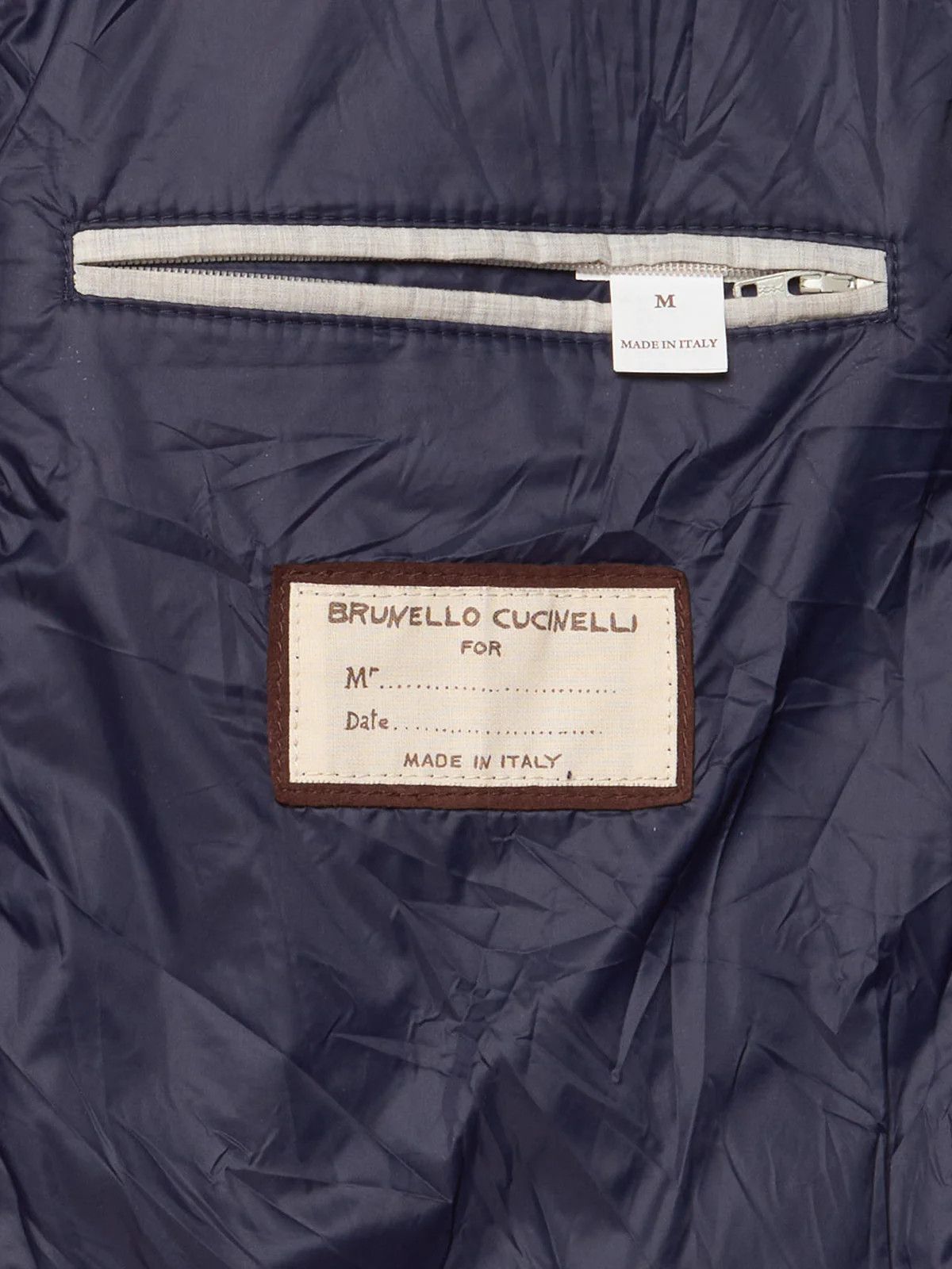 Brunello Cucinelli BRUNELLO CUCINELLI Brown Leather Suede Quilted Down Vest Size US M / EU 48-50 / 2 - 4 Thumbnail