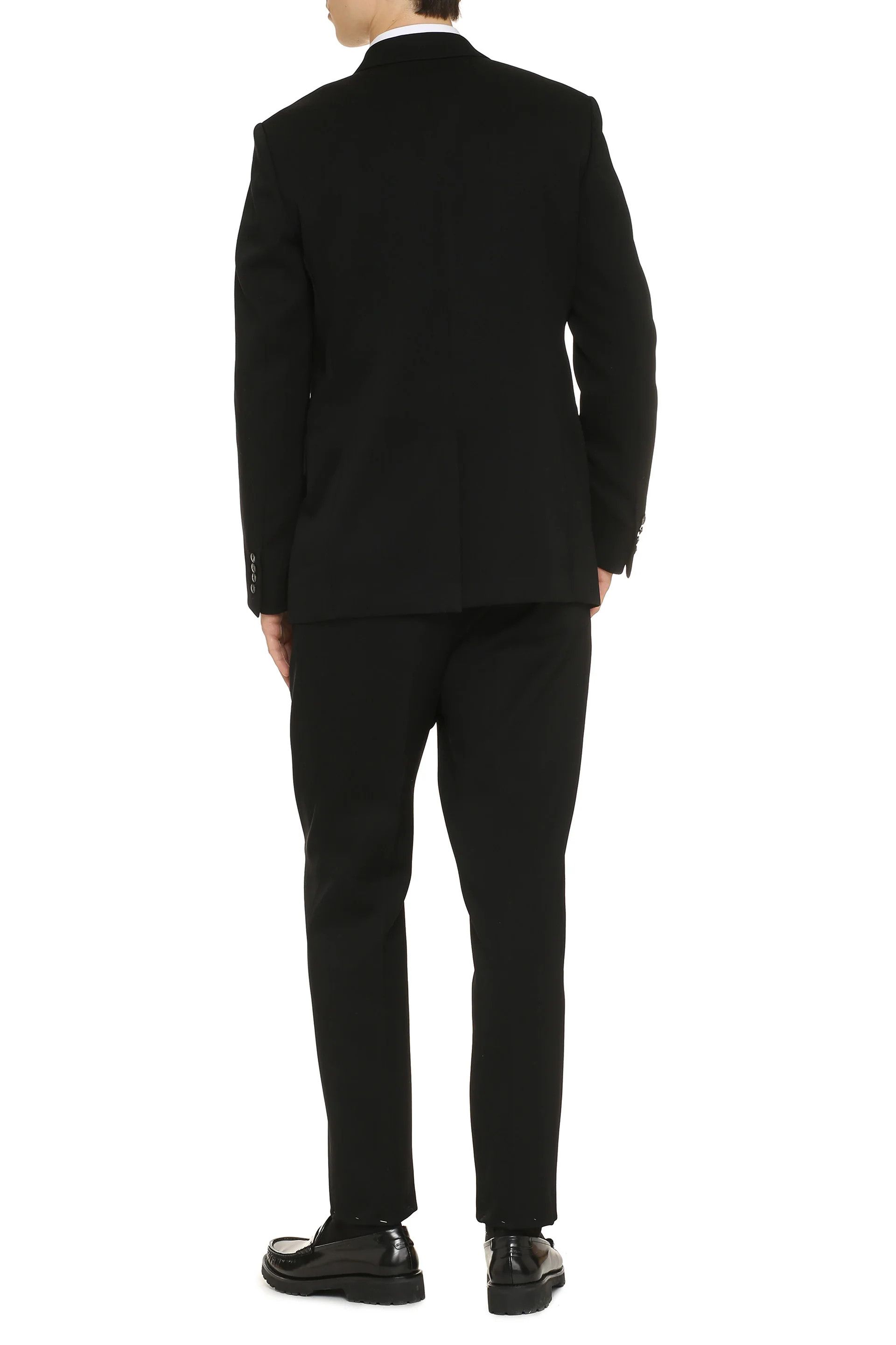 Lanvin o1y0225 Single-Breasted Blazer in Black Size US M / EU 48-50 / 2 - 4 Thumbnail