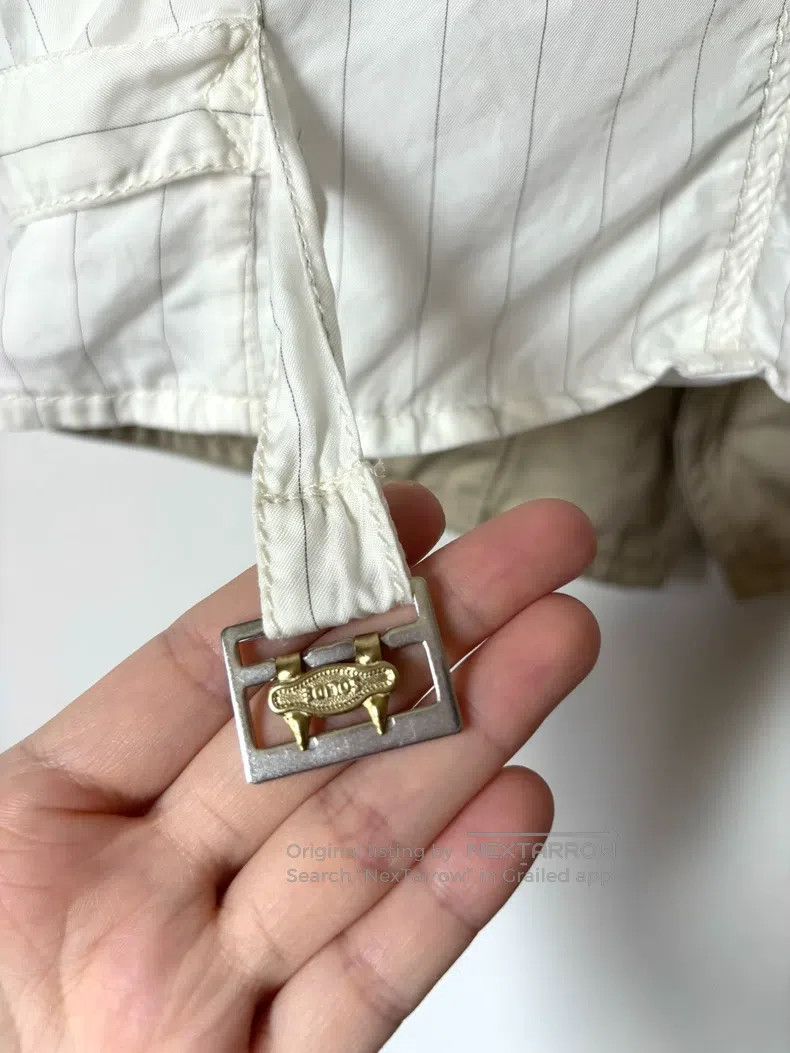 Comme des Garcons Comme Des Garcons Khaki blazer waistcoat with patchwork de Size S / US 4 / IT 40 - 7 Thumbnail