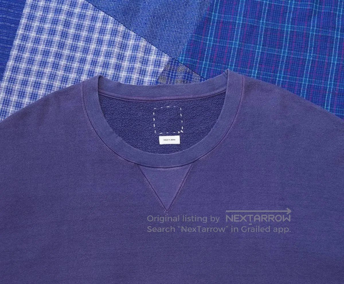 Visvim Blue Sleeveless Casual Top. Size US L / EU 52-54 / 3 - 4 Thumbnail