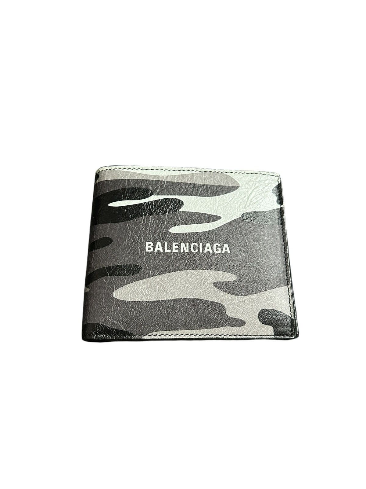 Balenciaga BALENCIAGA CASH SQUARE FOLDED WALLET CAMO PRINT Size ONE SIZE - 2 Thumbnail