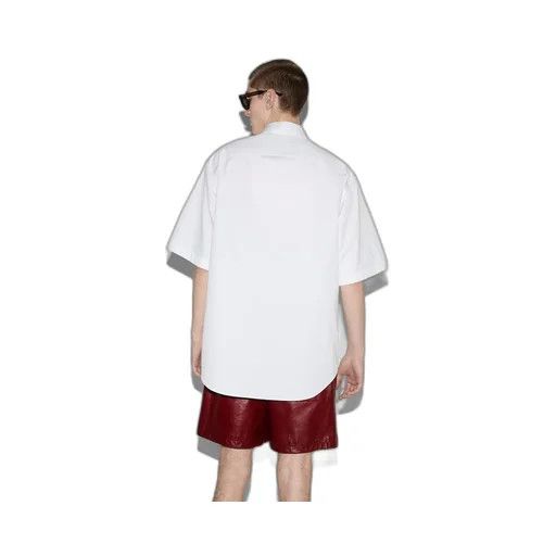Gucci o1la5ras0426 Cotton Poplin Shirt in White Size US S / EU 44-46 / 1 - 2 Thumbnail