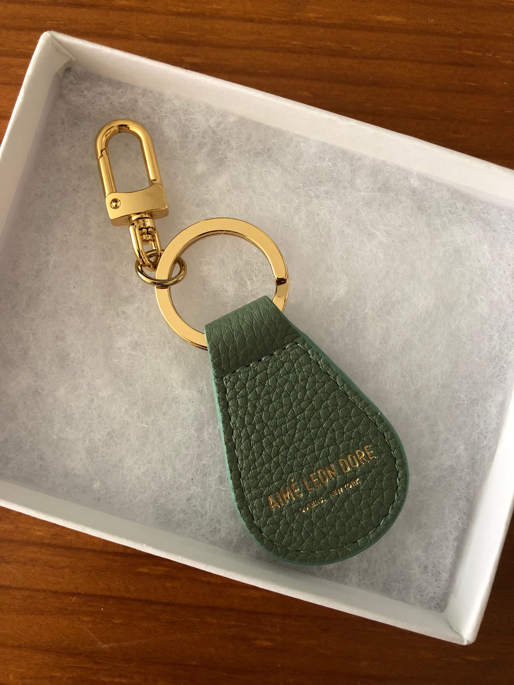 Aime Leon Dore shops Woolrich key chain