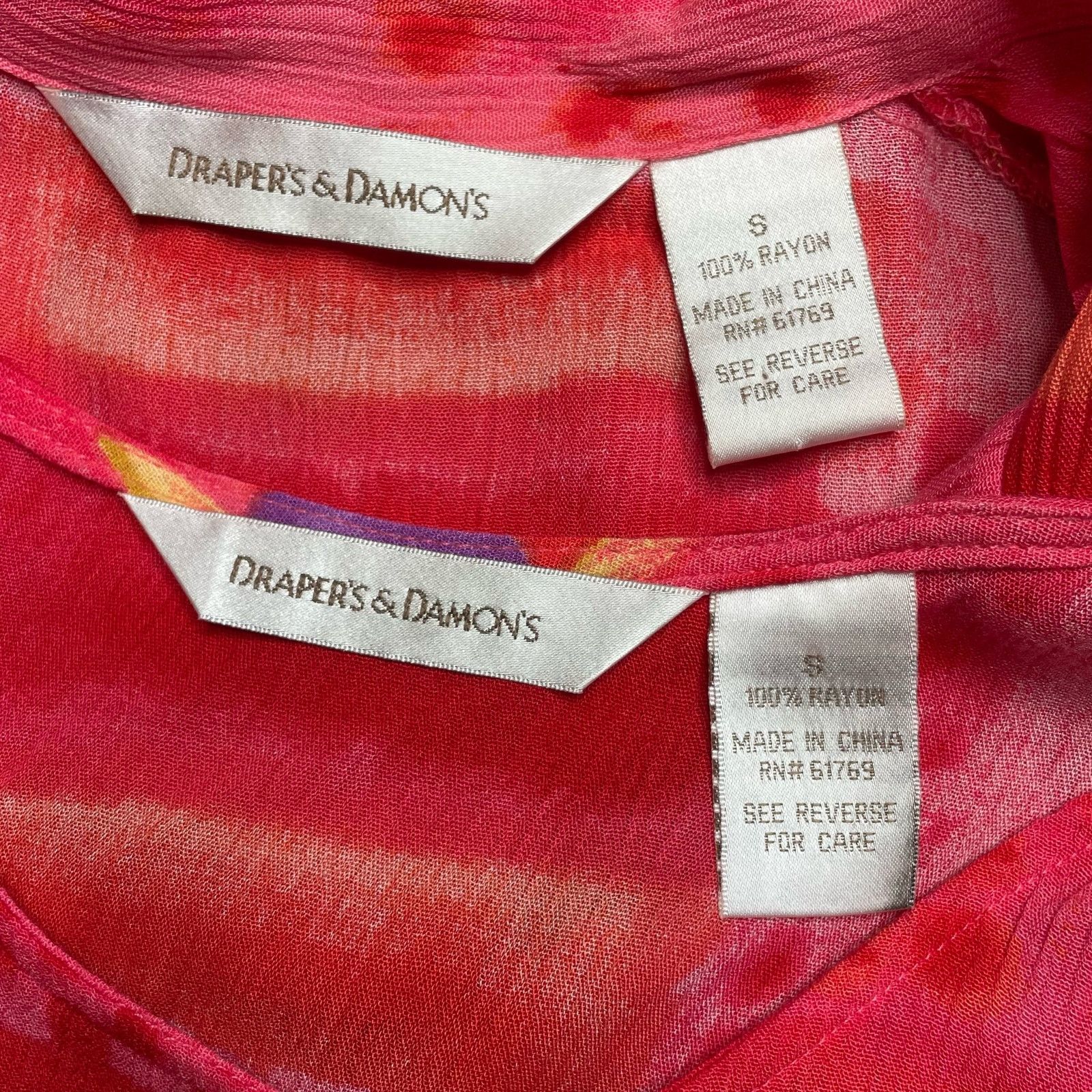 Other NWOT Draper’s & Damon’s Two Piece Rayon Set Size 26" / US 2 / IT 38 - 3 Thumbnail