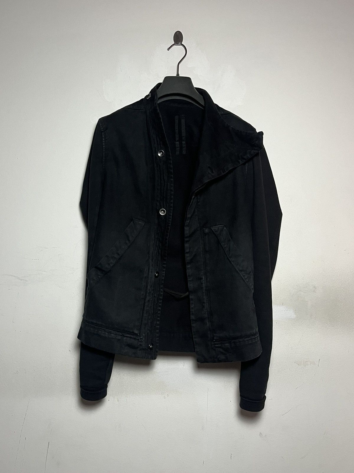 Rick Owens Rick Owens FW14 Slave Jacket (Cotton Sleeves) Size US M / EU 48-50 / 2 - 3 Thumbnail