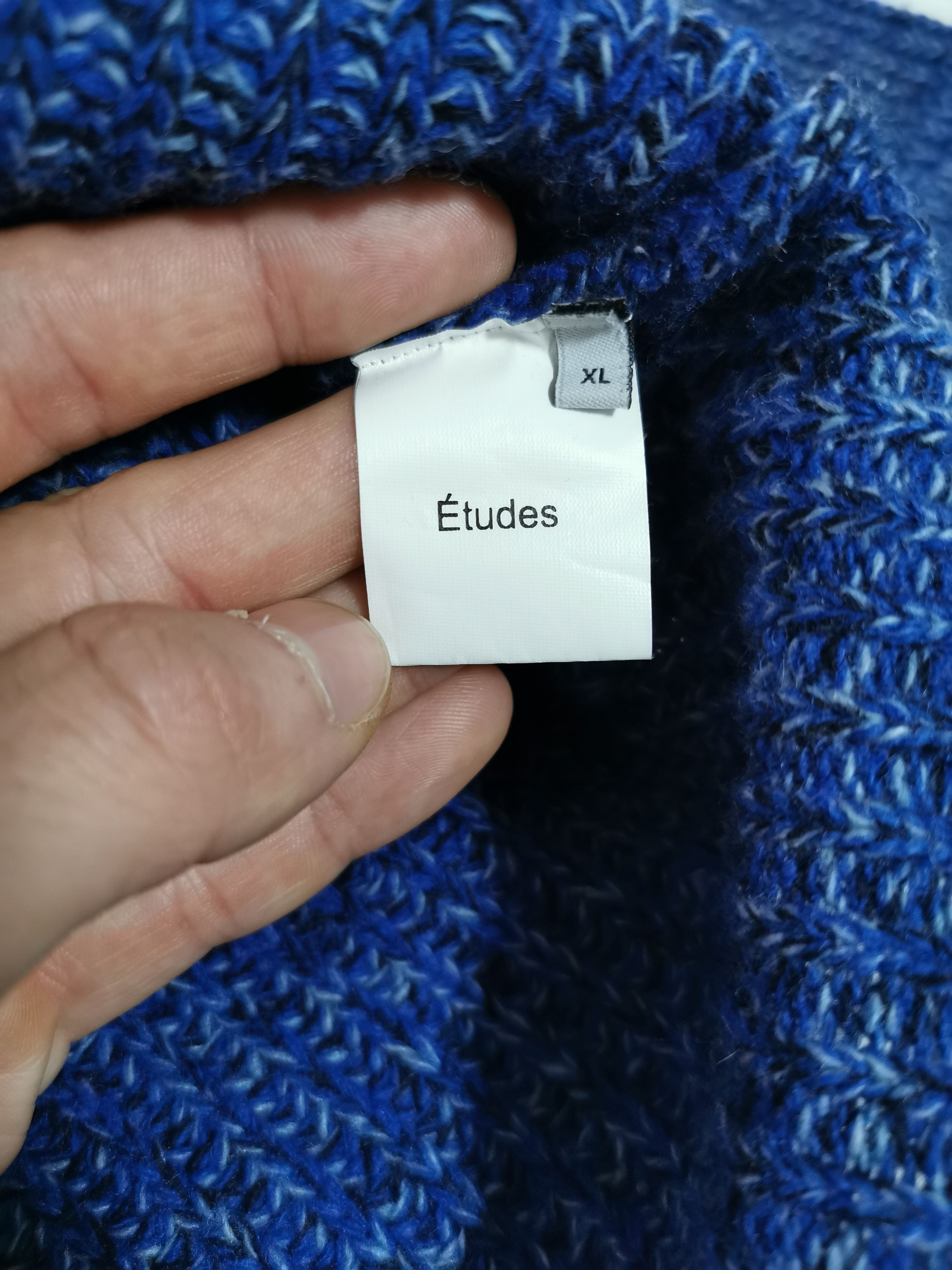 Etudes Blue sweater Etudes wool size eu XL Size US XL / EU 56 / 4 - 6 Thumbnail