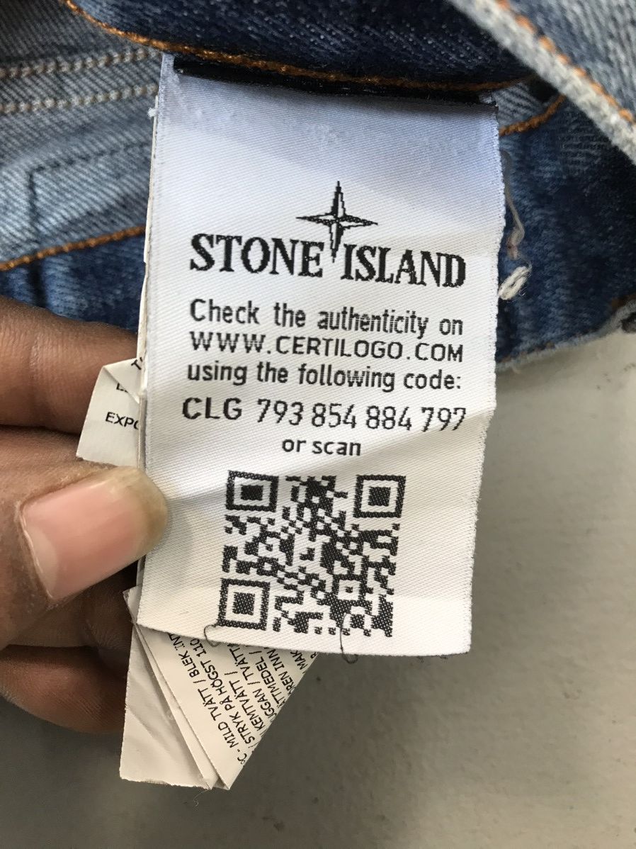 Stone Island × Vintage Super rare vintage stone island straight fit denim Size US 34 / EU 50 - 6 Thumbnail