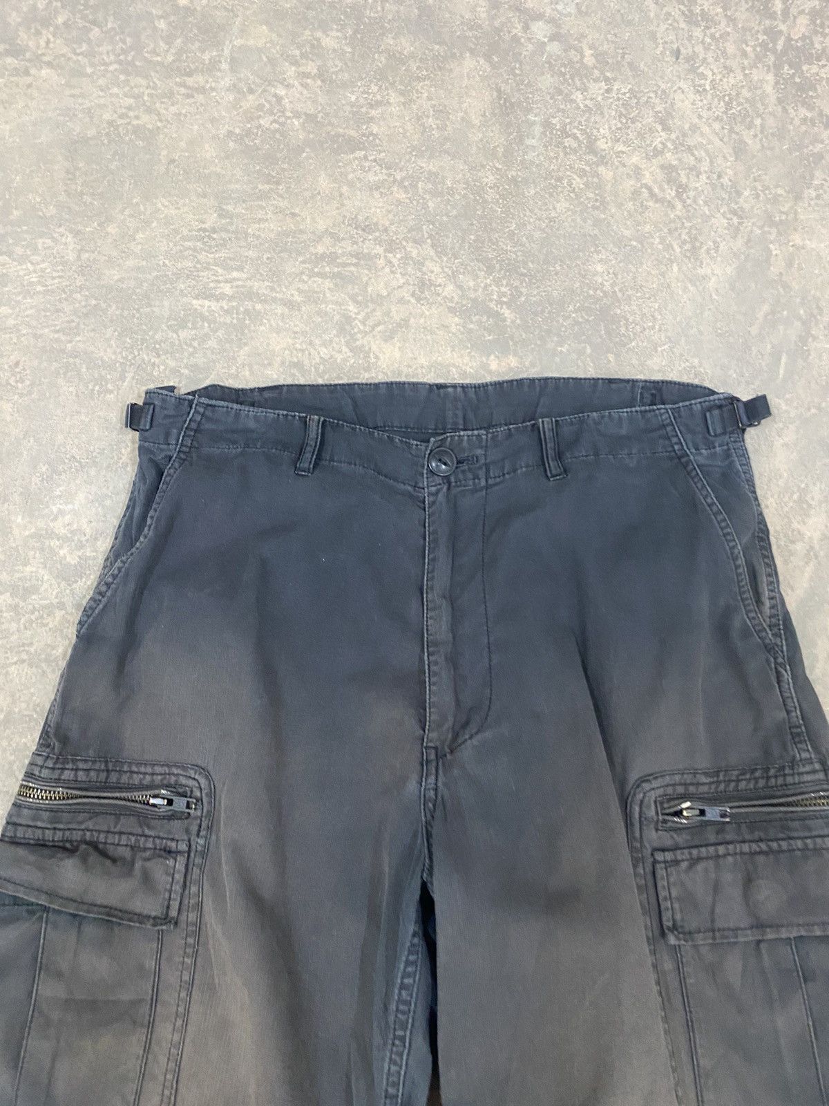 Neighborhood FADED NEIGHBORHOOD JAPAN CARGO PANTS LGB 90s Size US 34 / EU 50 - 7 Thumbnail