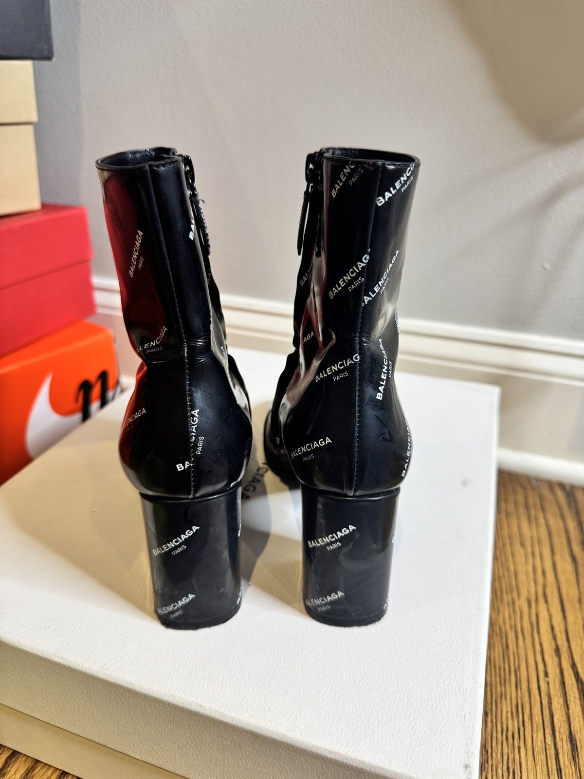 Balenciaga Balenciaga slash logo boots Size US 6 / IT 36 - 3 Thumbnail