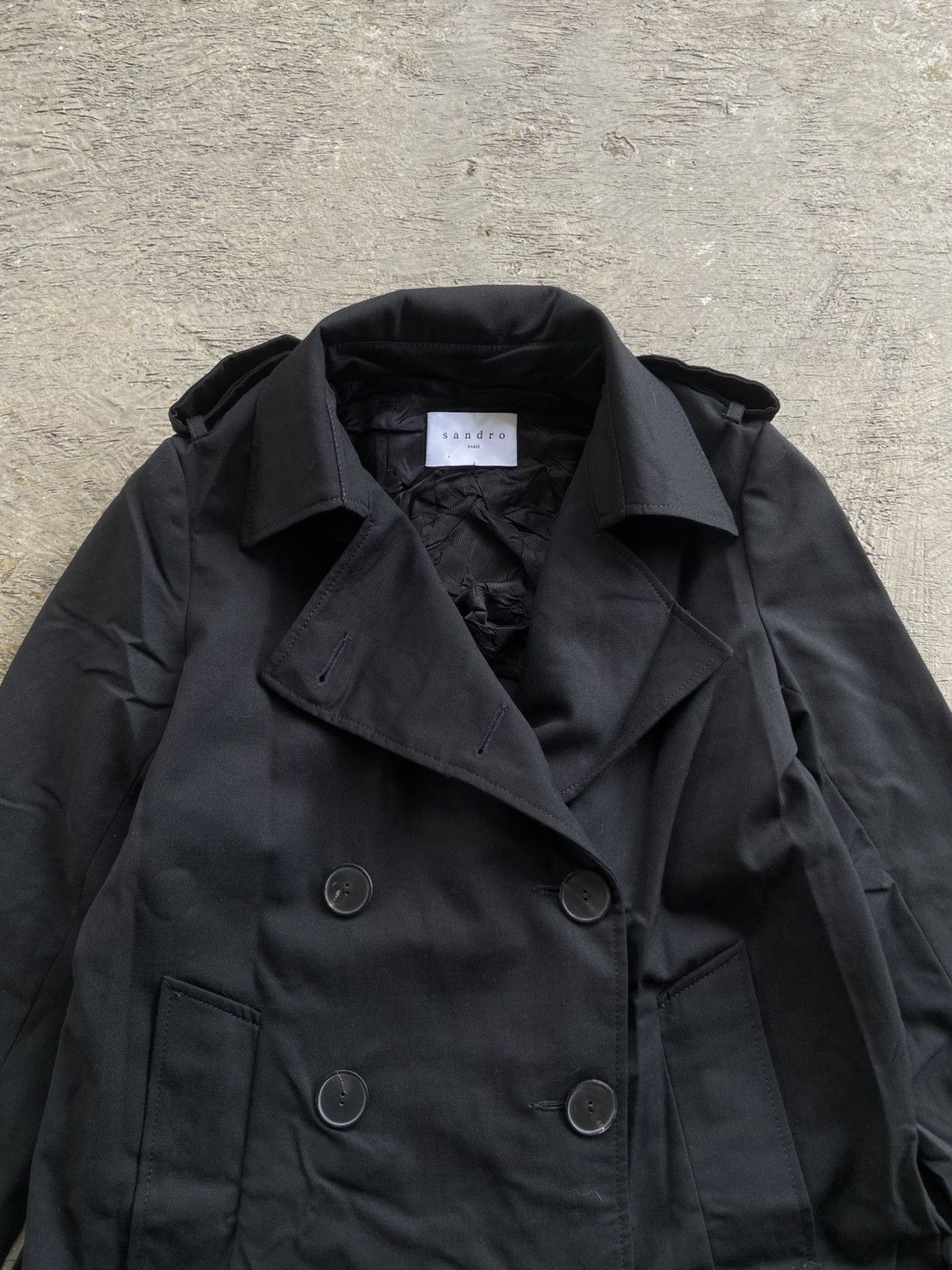 Sandro FW20 Sandro Paris - Napoleon Style Long Coat Jacket Size M / US 6-8 / IT 42-44 - 4 Thumbnail
