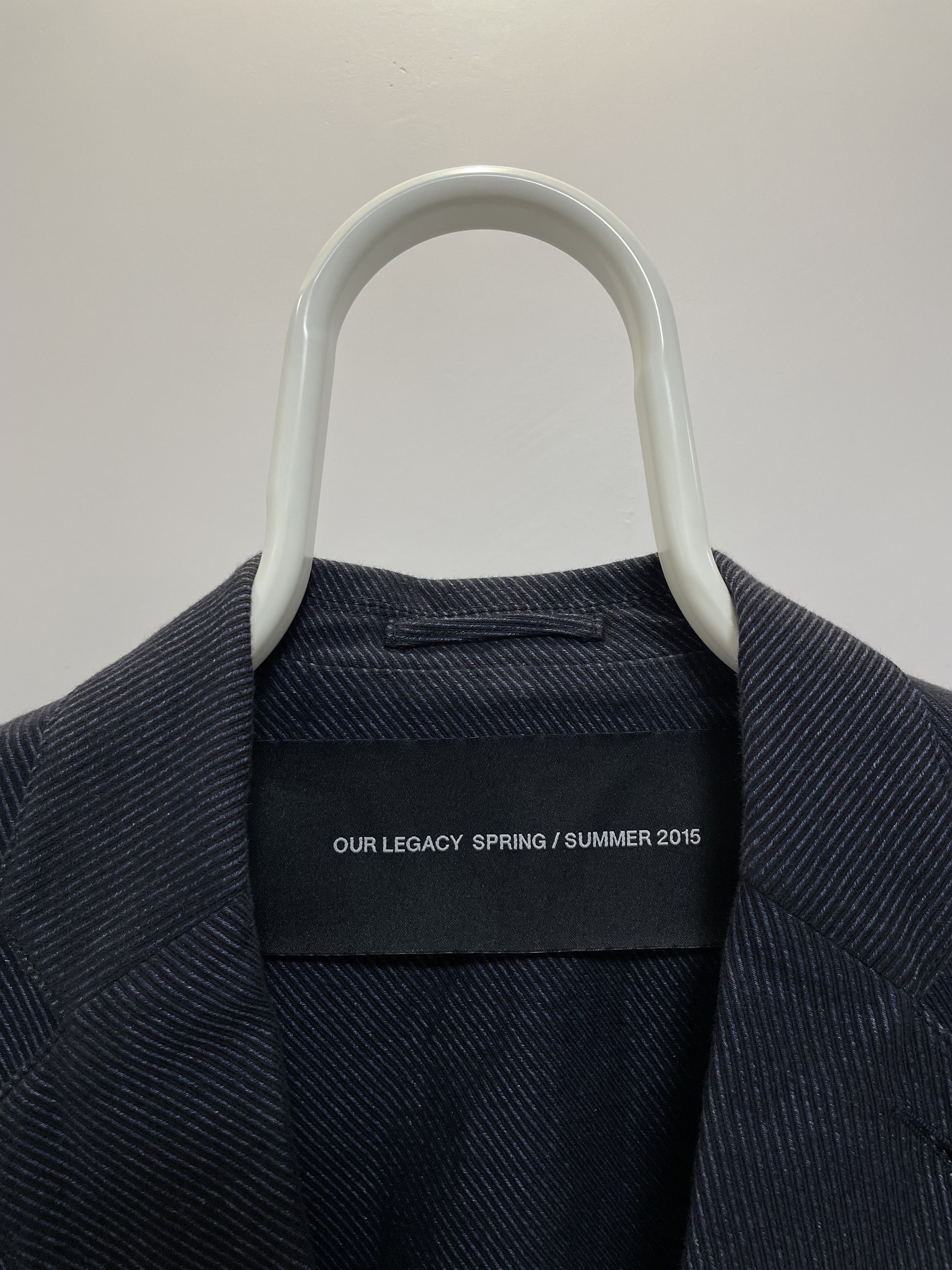 Our Legacy OUR LEGACY SS15 Indigo Twill Blazer Jacket Sport Coat EU 50 Size 40R - 9 Thumbnail