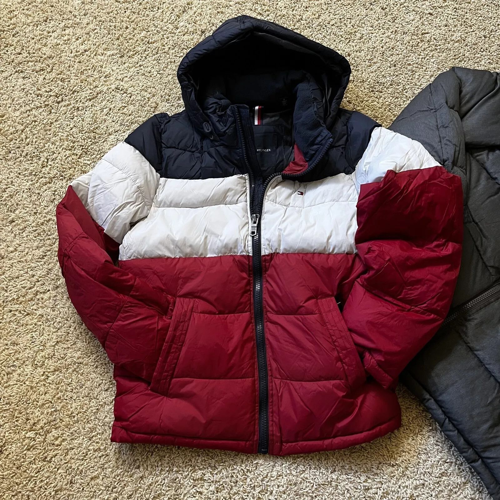 Tommy Hilfiger Tommy Hilfiger Men's Hooded Puffer Jacket Size US S / EU 44-46 / 1 - 1 Thumbnail