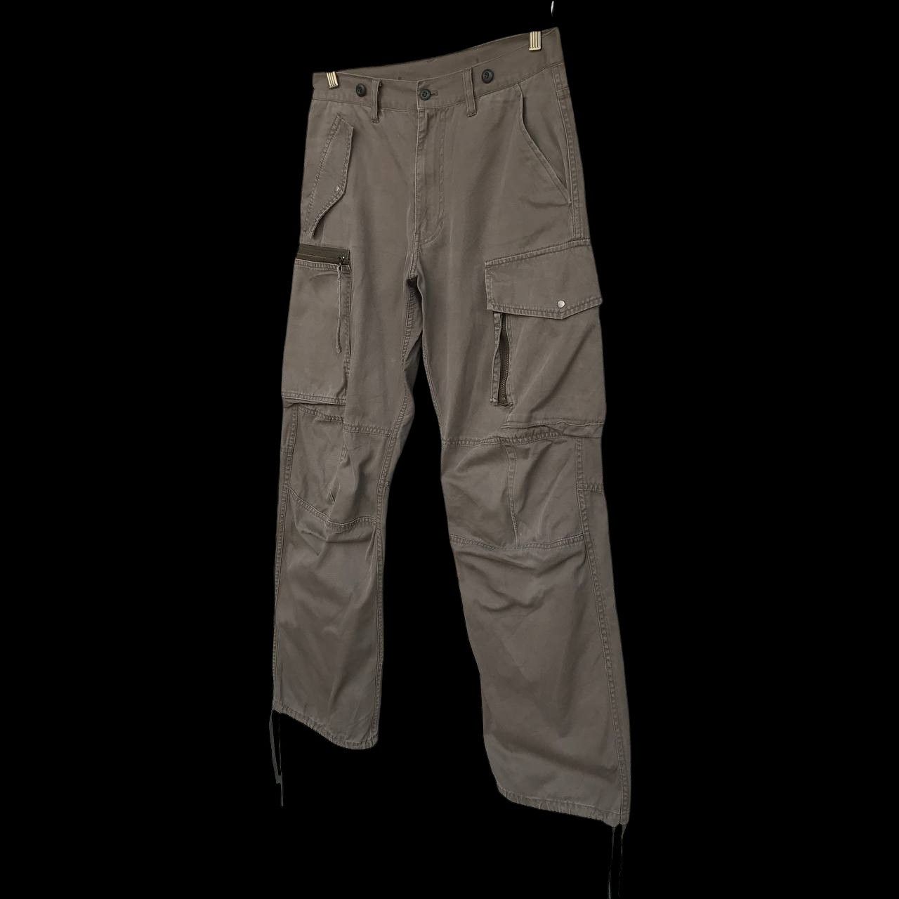 PPFM BJ03-44 RARE PPFM MILITARY TRACKTOR CARGO PANT DRAWSTRING Size US 30 / EU 46 - 11 Thumbnail