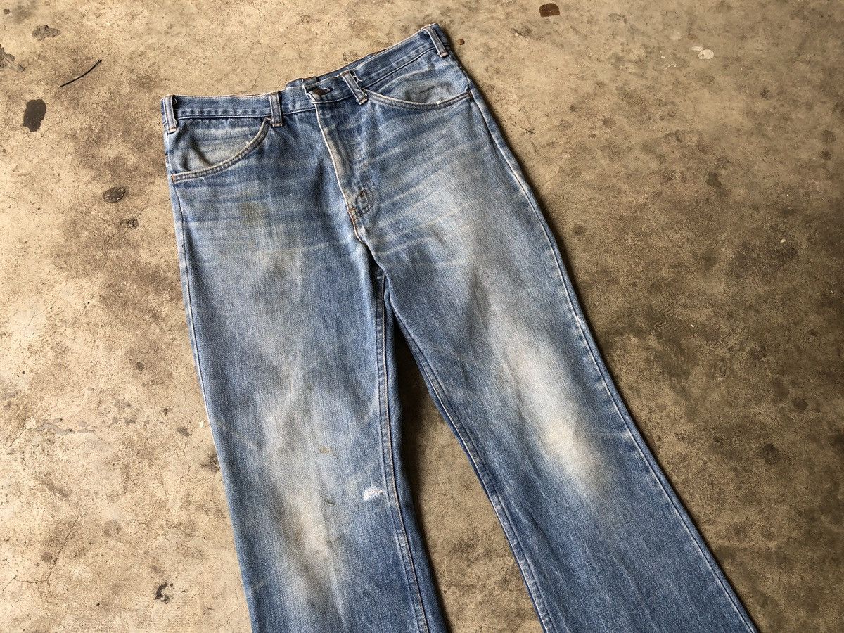 JCPenney × Vintage VINTAGE JC PENNEY FLARE DENIM JEANS Size US 33 - 3 Thumbnail