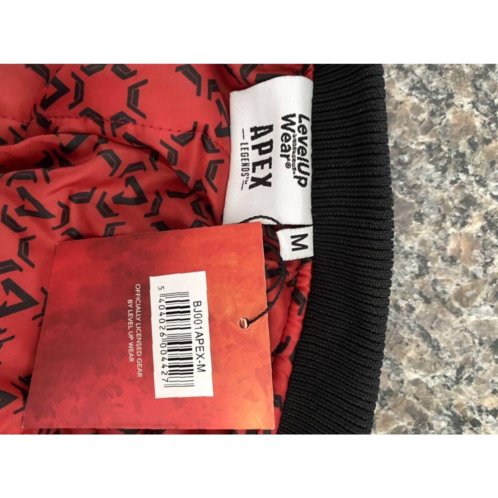 Vintage APEX LEGENDS Bomber jacket XL Black Men Size US XL / EU 56 / 4 - 4 Thumbnail