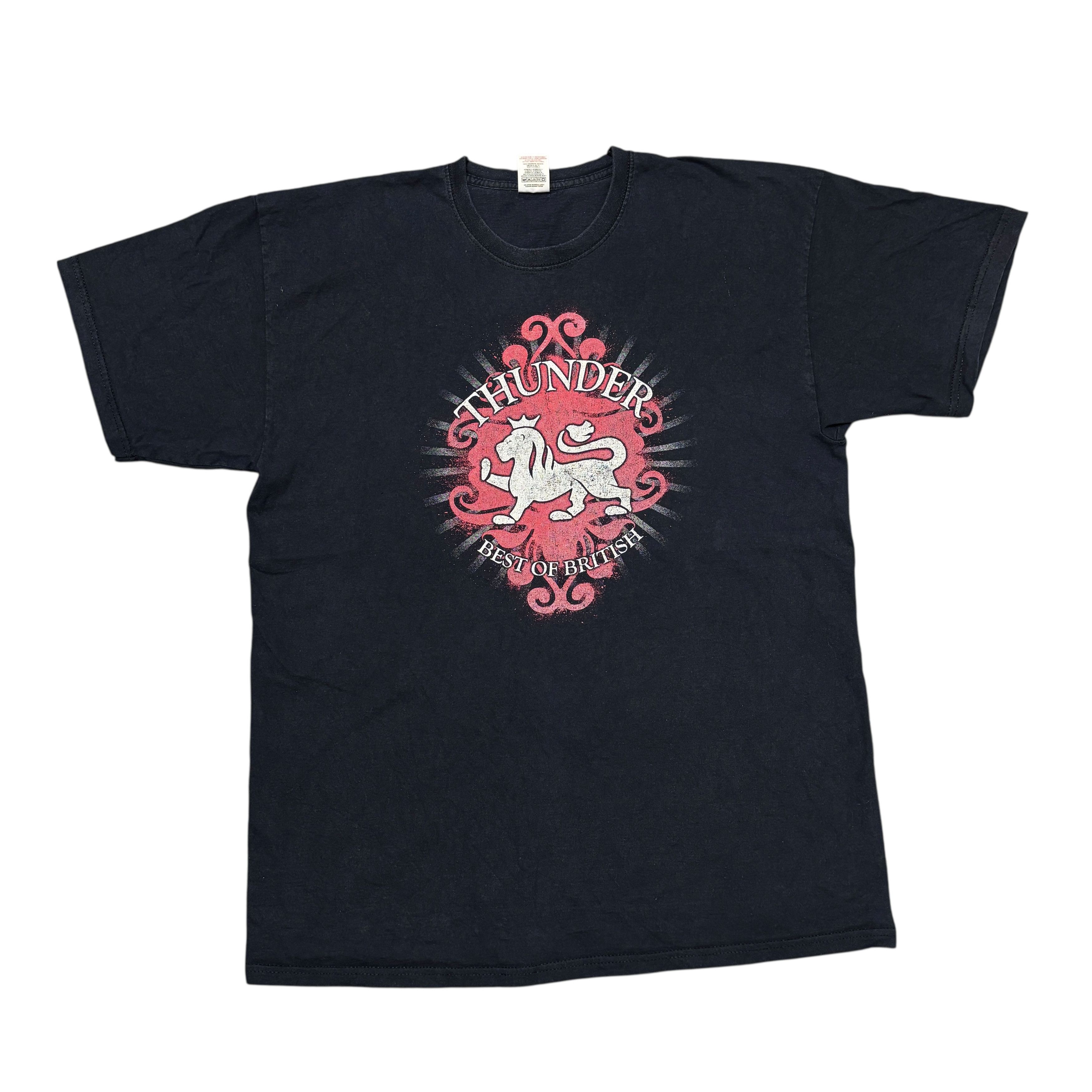 Band Tees Thunder Vintage Band T Shirt 00s Tour Def Leppard Whitesnake Size US XL / EU 56 / 4 - 1 Thumbnail
