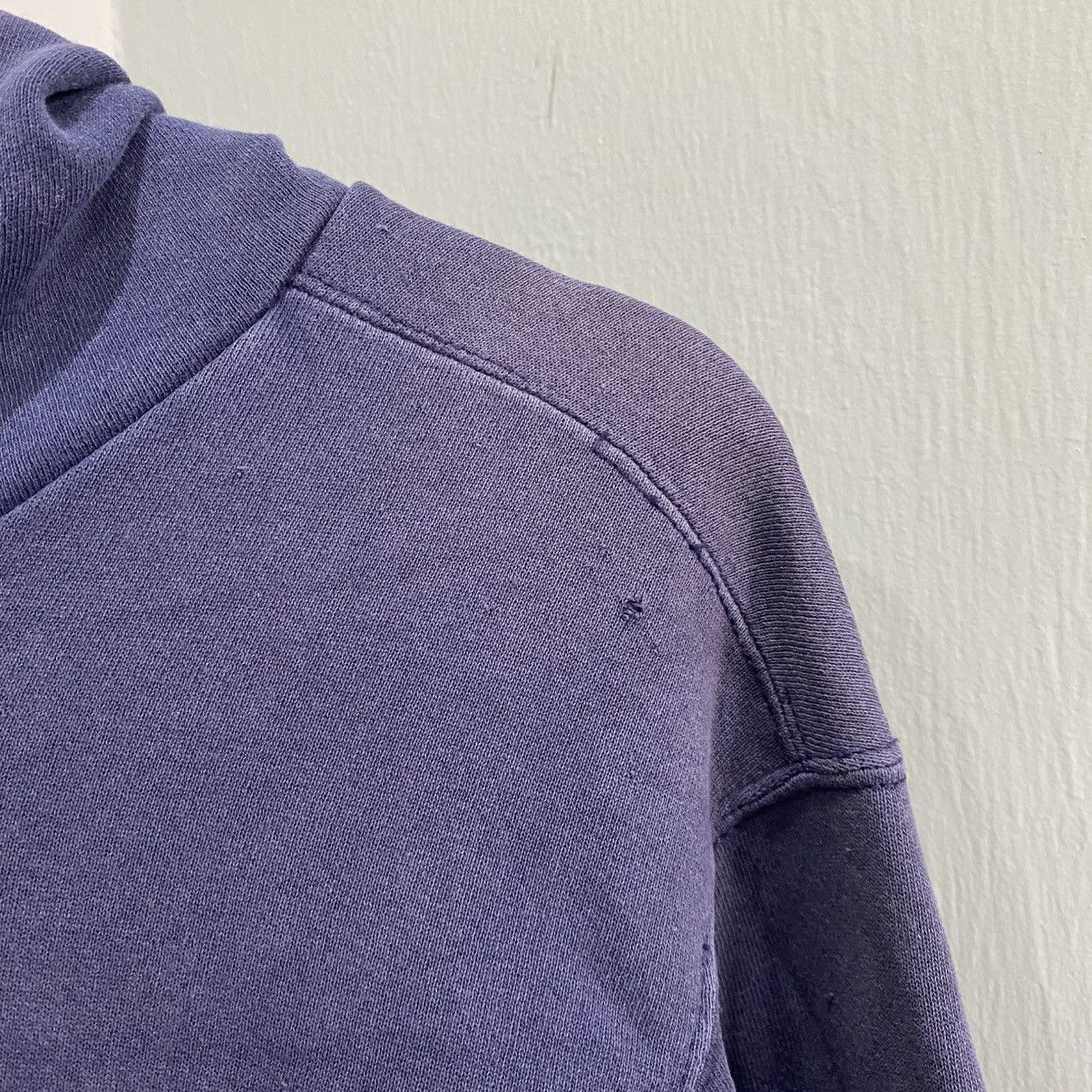 Nike VINTAGE RARE NIKE CENTER SWOOSH NAVY BLUE HOODIE Size US M / EU 48-50 / 2 - 11 Thumbnail