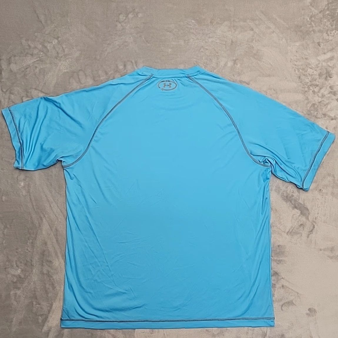 Under Armour Under Armour HEATGEAR Shirt Mens XL Blue Loose Catalyst Short Sleeve Shirt Men XL Blue Logo Breathable Moisture Wicking Quick Dry 90s? Size US XL / EU 56 / 4 - 5 Thumbnail