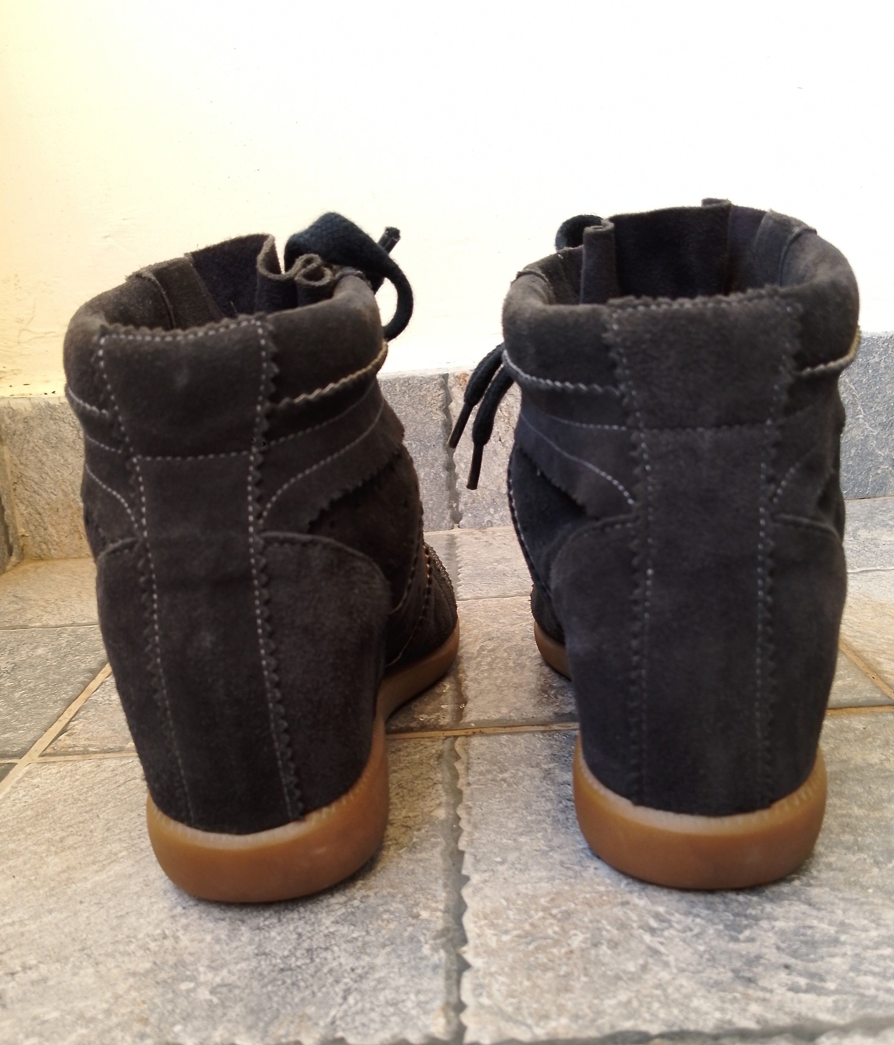 Isabel Marant Isabel marant bobby wedge suede sneakers Size US 10 / IT 40 - 4 Thumbnail