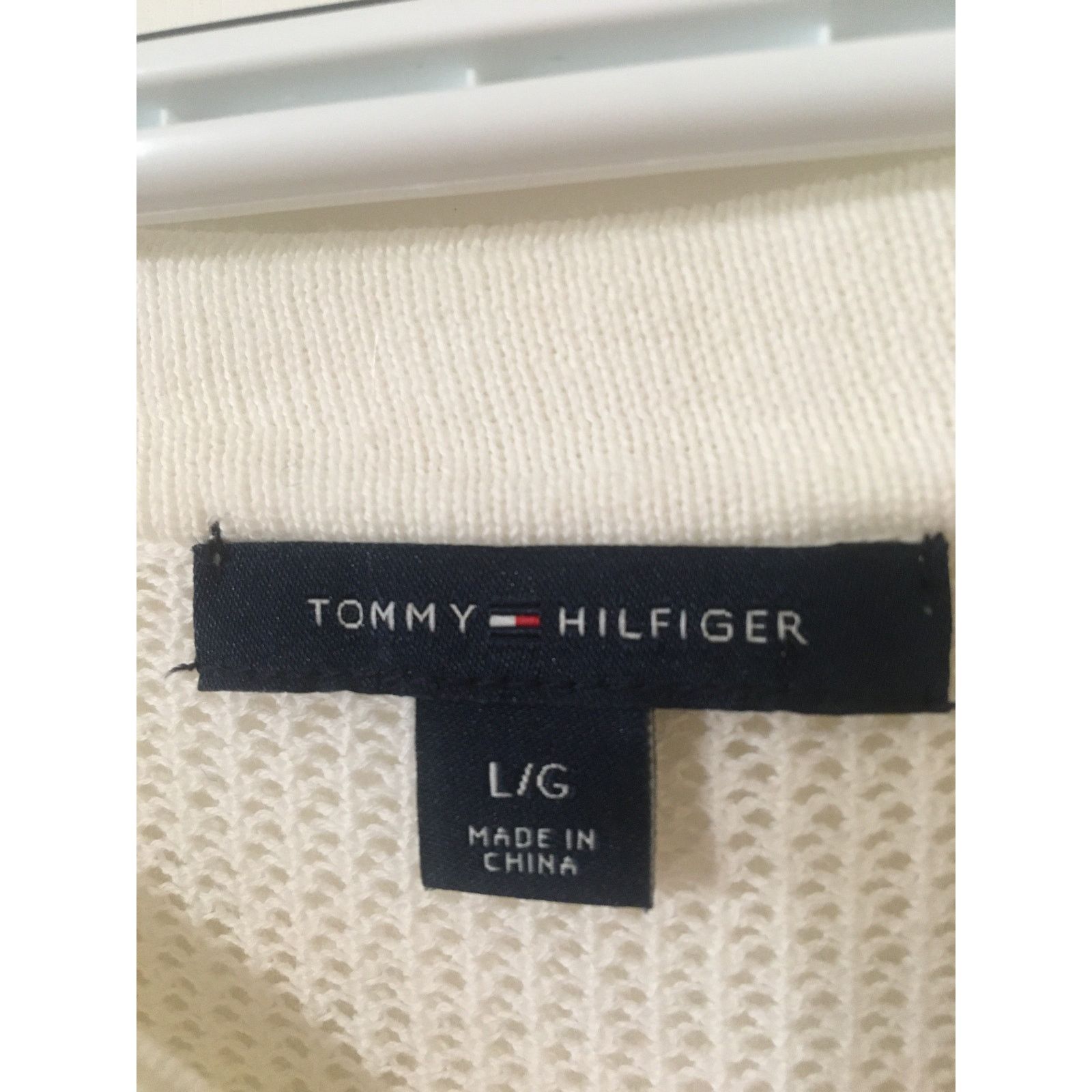 Tommy Hilfiger Tommy Hilfiger Large Nautical Mesh Top With Rope and Anchor Size L / US 10 / IT 46 - 2 Thumbnail