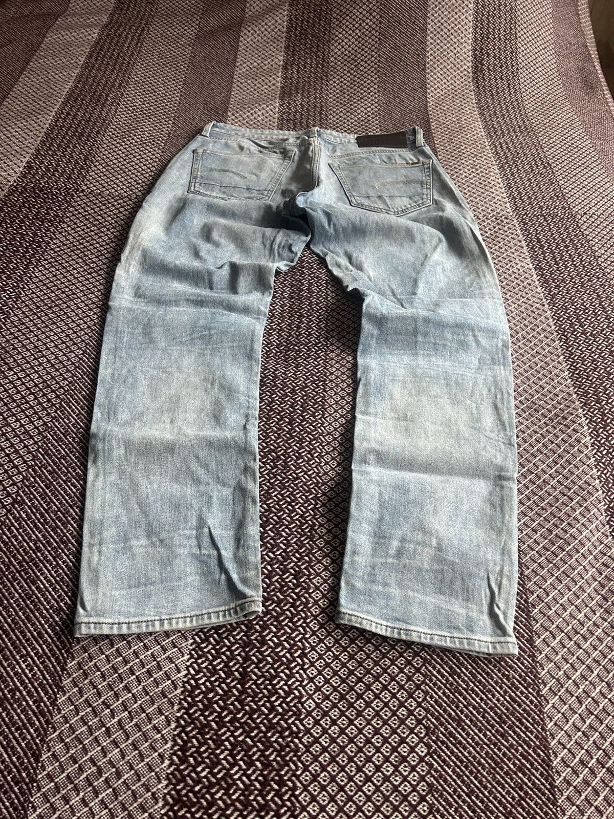 G-Star G-star Raw 3301 Slim Denim Mens Jeans Faded Washed Size W31 Size US 31 - 3 Thumbnail