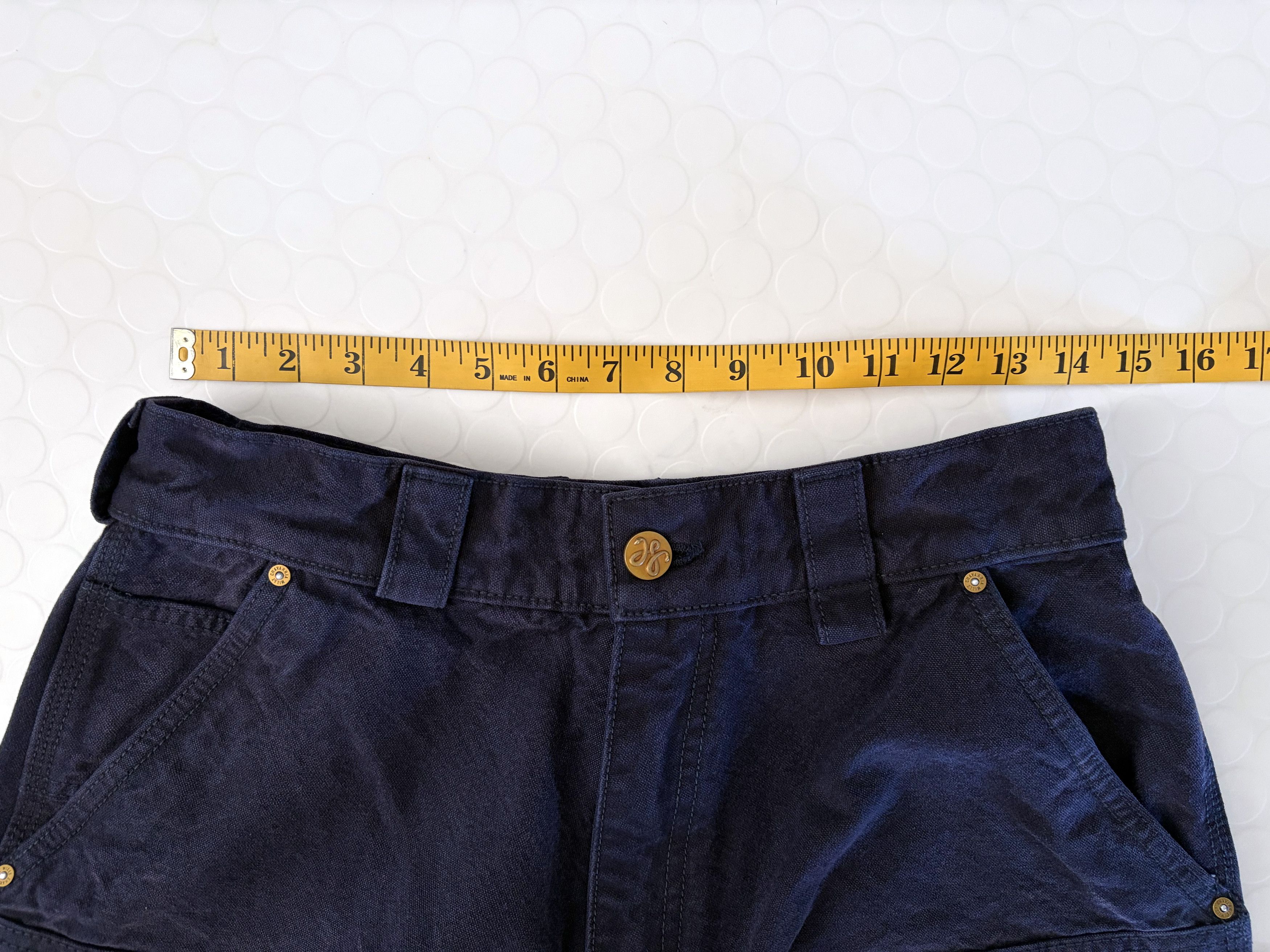 Willy Chavarria Stockton Double Knee Short in Peacoat Size US 30 / EU 46 - 9 Thumbnail