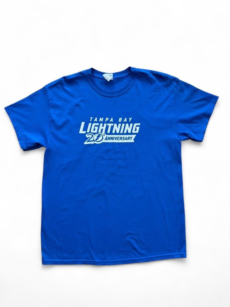 NHL Vintage Tampa Bay Lightning 20th Anniversary 2011-12 Season Size US L / EU 52-54 / 3 - 2 Thumbnail