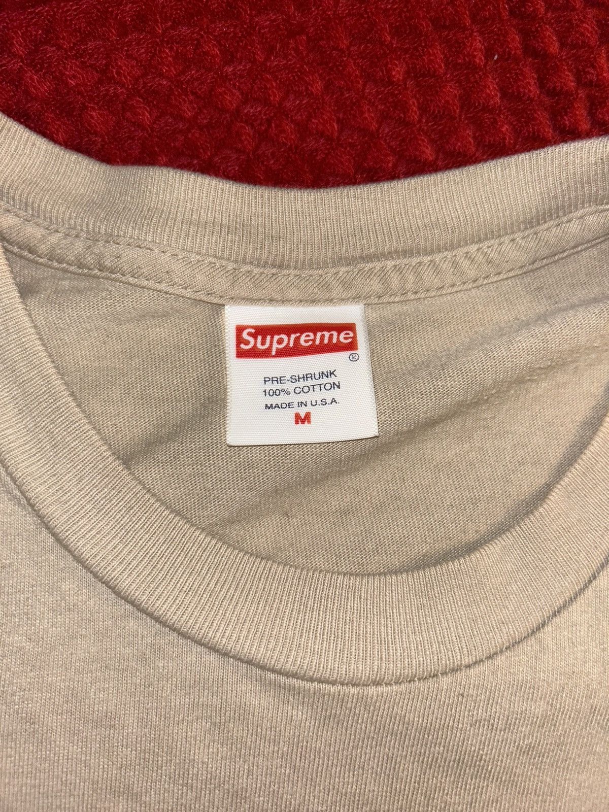 2018 Supreme Luden's Cherry Tee Beige/Tan