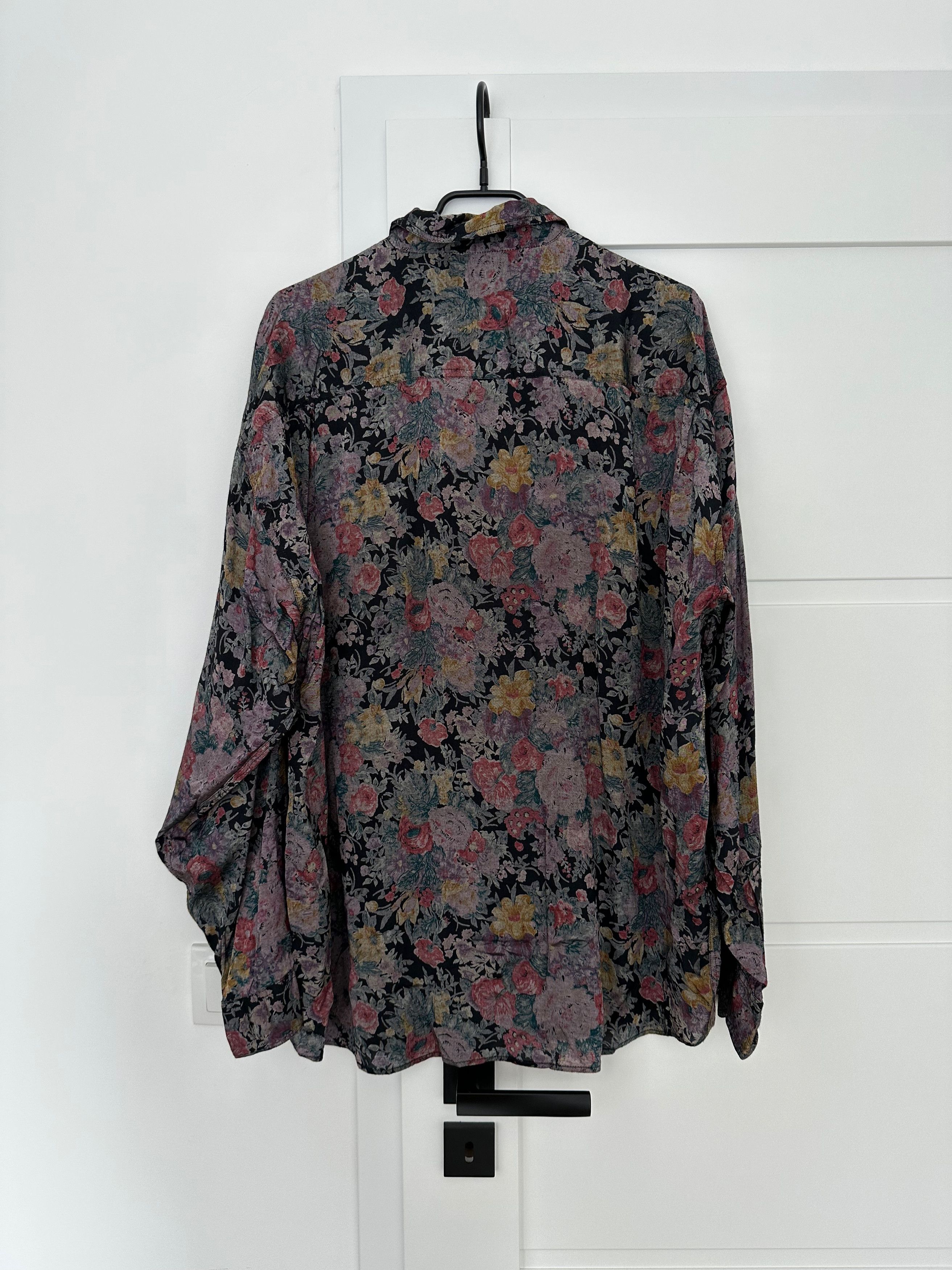 Vintage New Fast floral viscose hawaiian shirt long sleeve Size US L / EU 52-54 / 3 - 5 Thumbnail