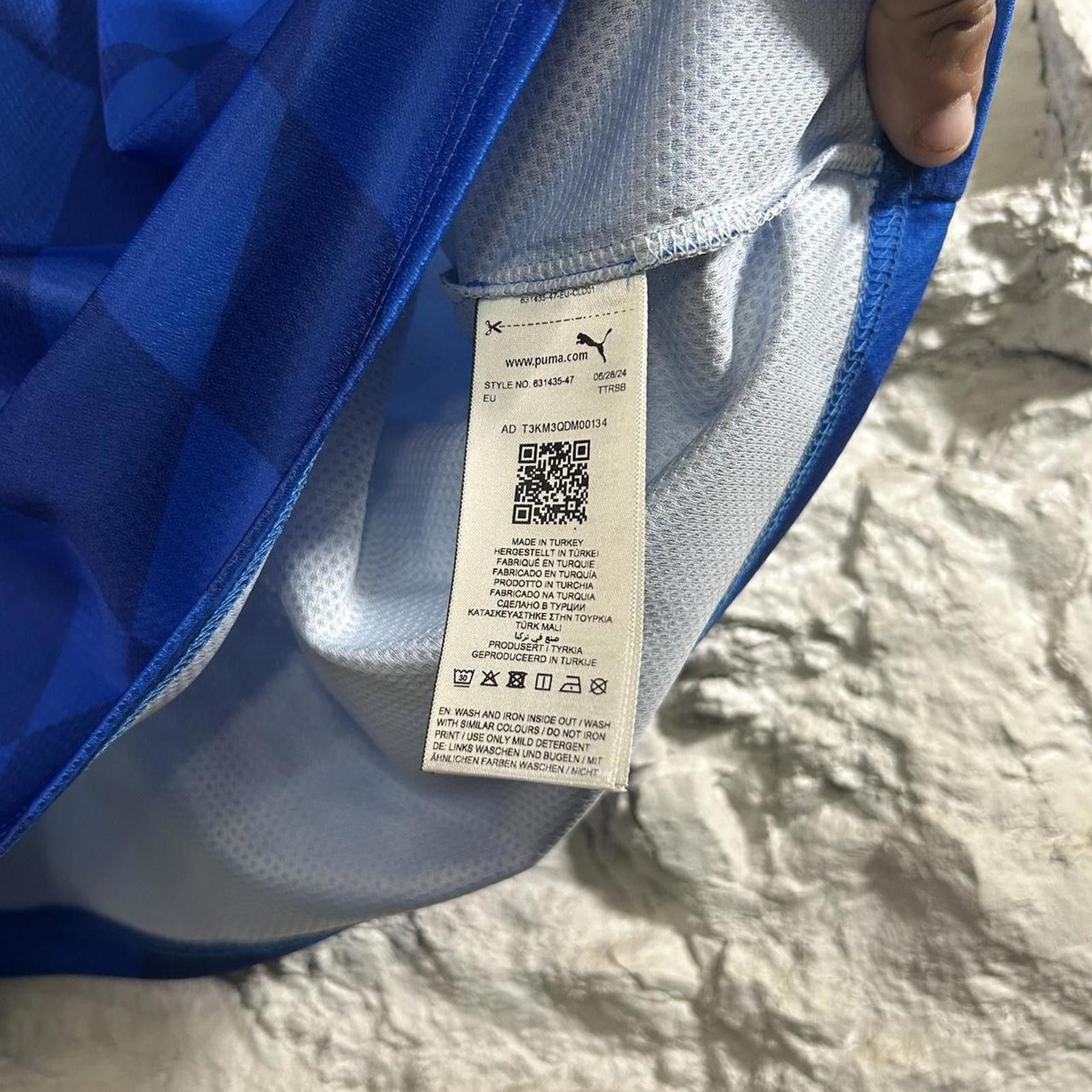 Puma Puma Diamond Blue Football Jersey Size Medium Size US XL / EU 56 / 4 - 8 Thumbnail
