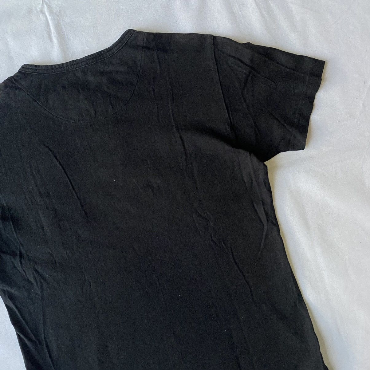 If Six Was Nine × Japanese Brand × semanticdesign Minimalist Japanese Sashiko Patch Pocket Accent Henley Tees Size US M / EU 48-50 / 2 - 9 Thumbnail