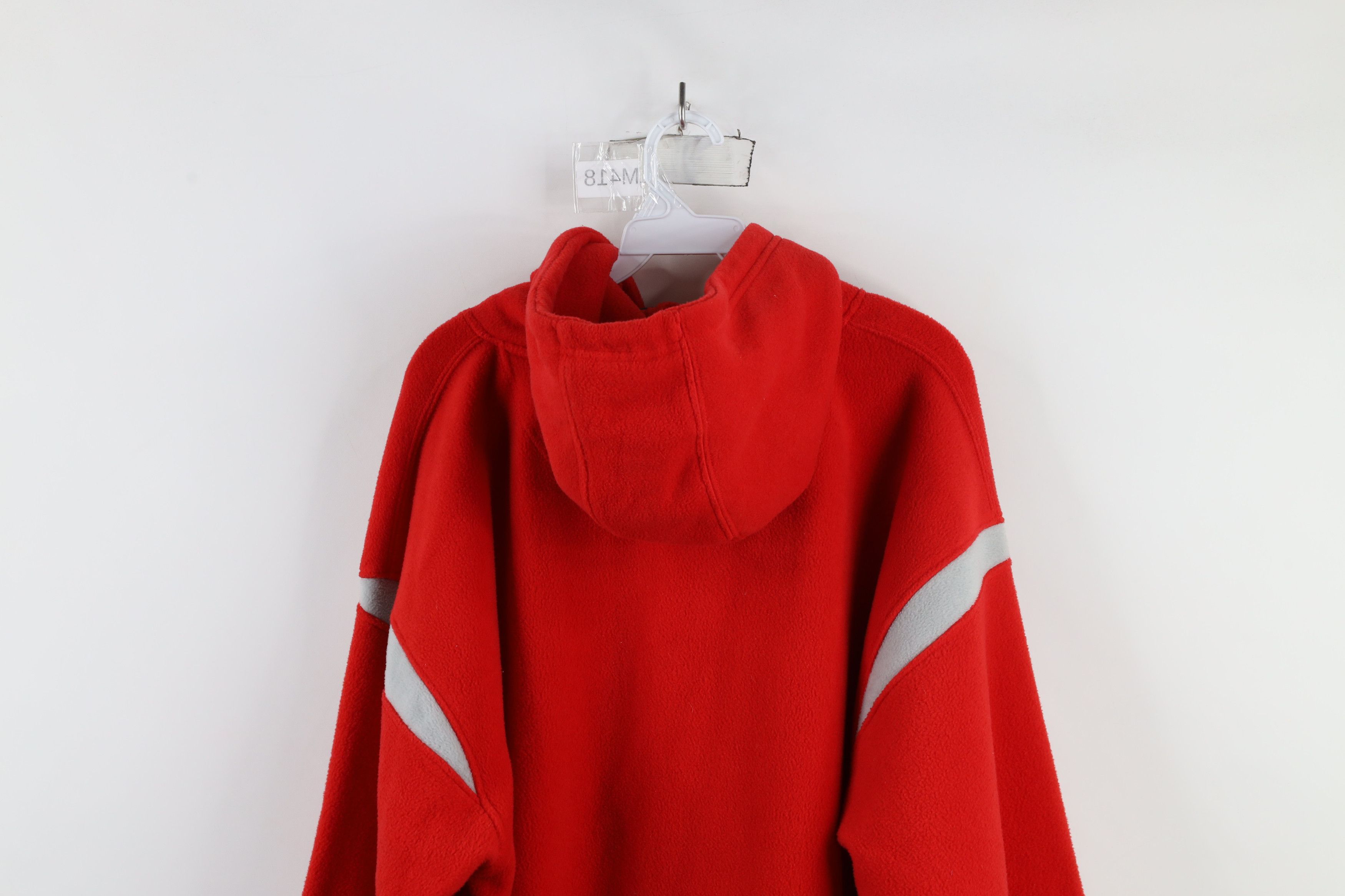 Vintage Vintage 90s Ohio State University Fleece Hoodie Sweatshirt Size US XL / EU 56 / 4 - 13 Thumbnail