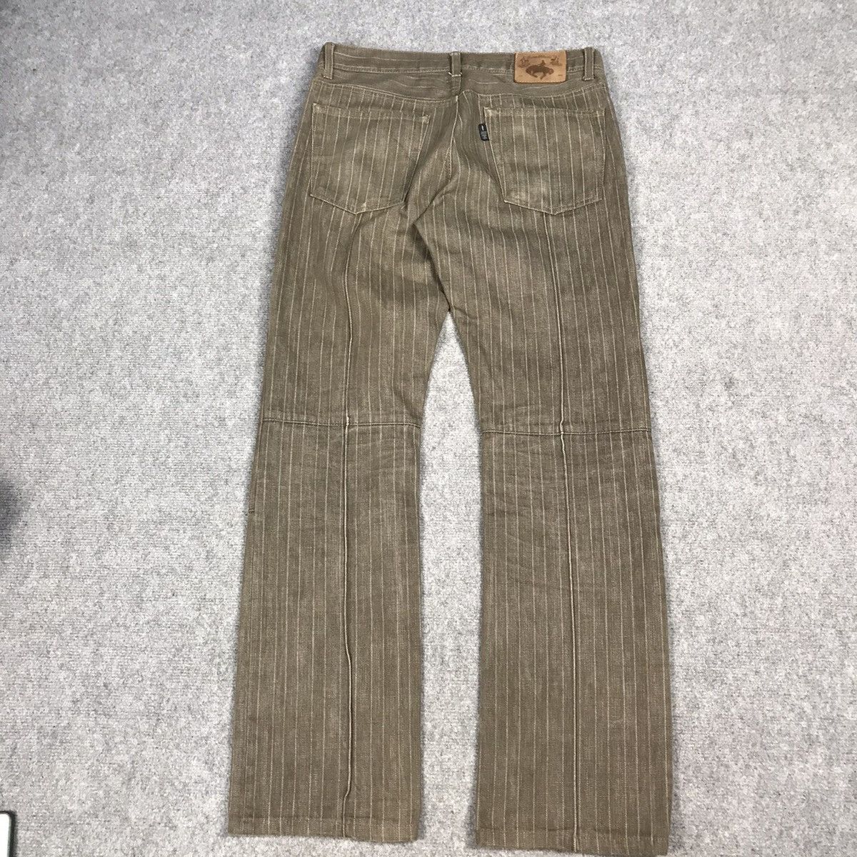 Japanese Brand × Takeo Kikuchi × Tornado Mart TAKEO KIKUCHI PATCHWORK BROWN PANTS JAPAN Size US 30 / EU 46 - 7 Thumbnail