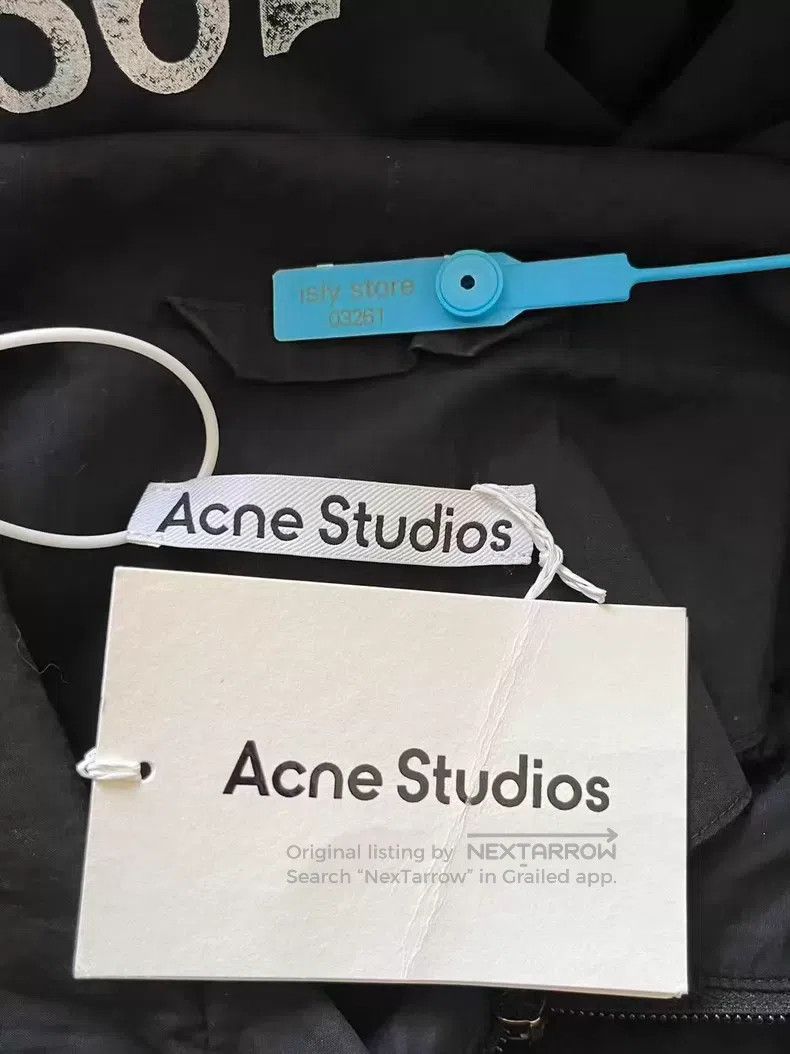 Acne Studios Acne Studios 1996 Series Logo Zipper Back Letter Number Pr Size US S / EU 44-46 / 1 - 5 Thumbnail