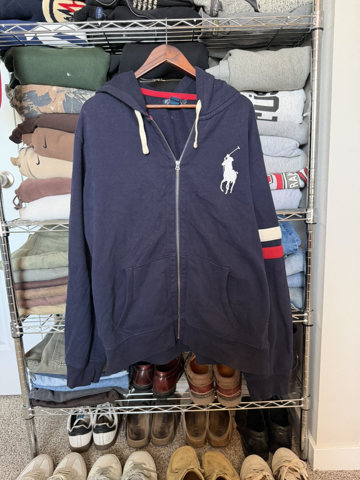 Polo Ralph Lauren Vintage polo Ralph Lauren sweatshirt Size US XXL / EU 58 / 5 - 1 Thumbnail