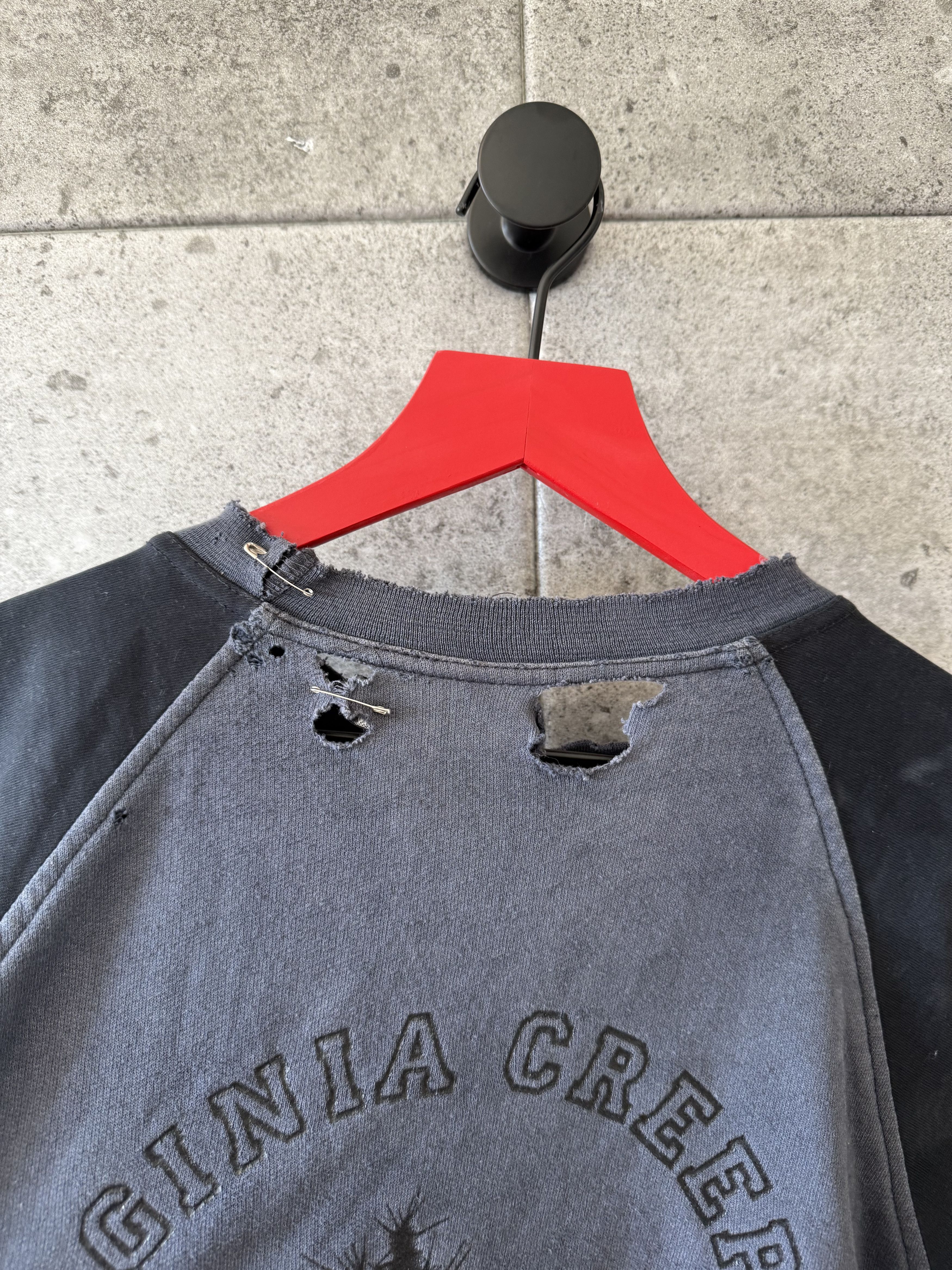 Raf Simons Raf Simons og Virginia creeper thrashed raglan t shirt Size US M / EU 48-50 / 2 - 9 Thumbnail