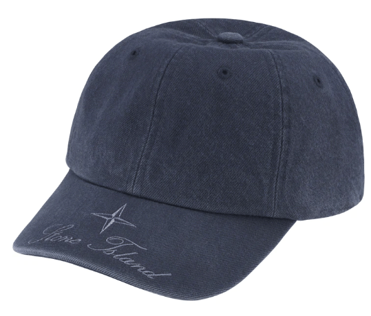 Stone Island × Supreme Supreme Stone Island Denim 6-Panel Navy (FW23) Size ONE SIZE - 1 Thumbnail