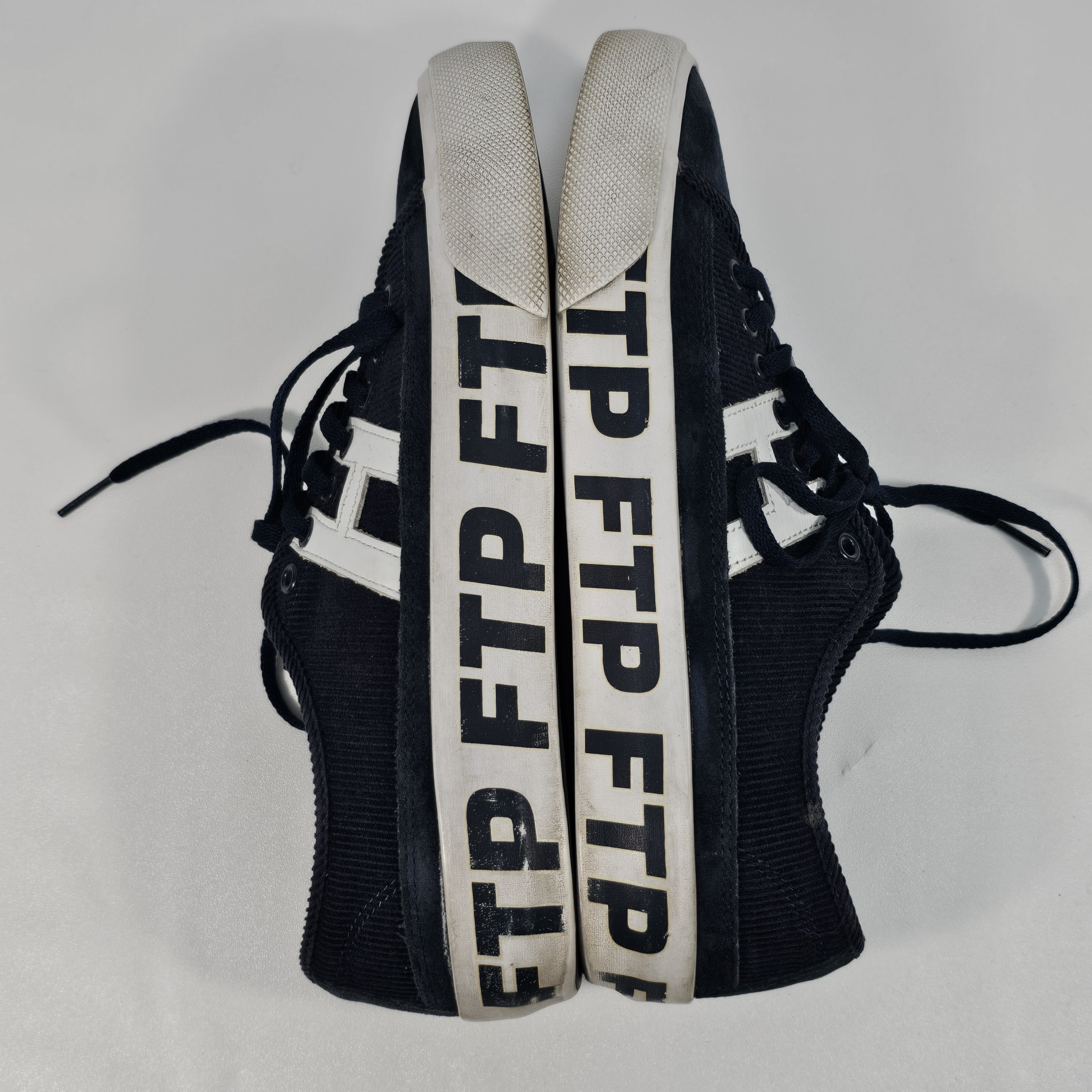 Fuck The Population × Huf Huf × FTP Hupper 2 Low Dark Navy Curdoroy Shoes 2016 Size US 7.5 / EU 40-41 - 7 Thumbnail