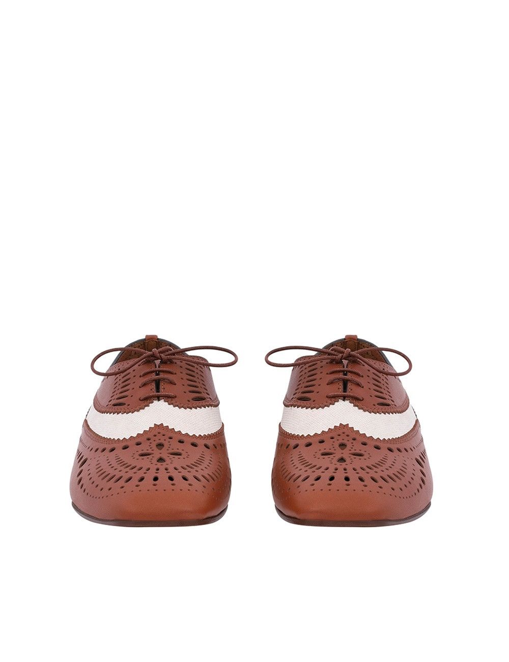 Zimmermann oc11z0925 Eliot Derby Flats in Tan Size US 7 / IT 37 - 4 Thumbnail