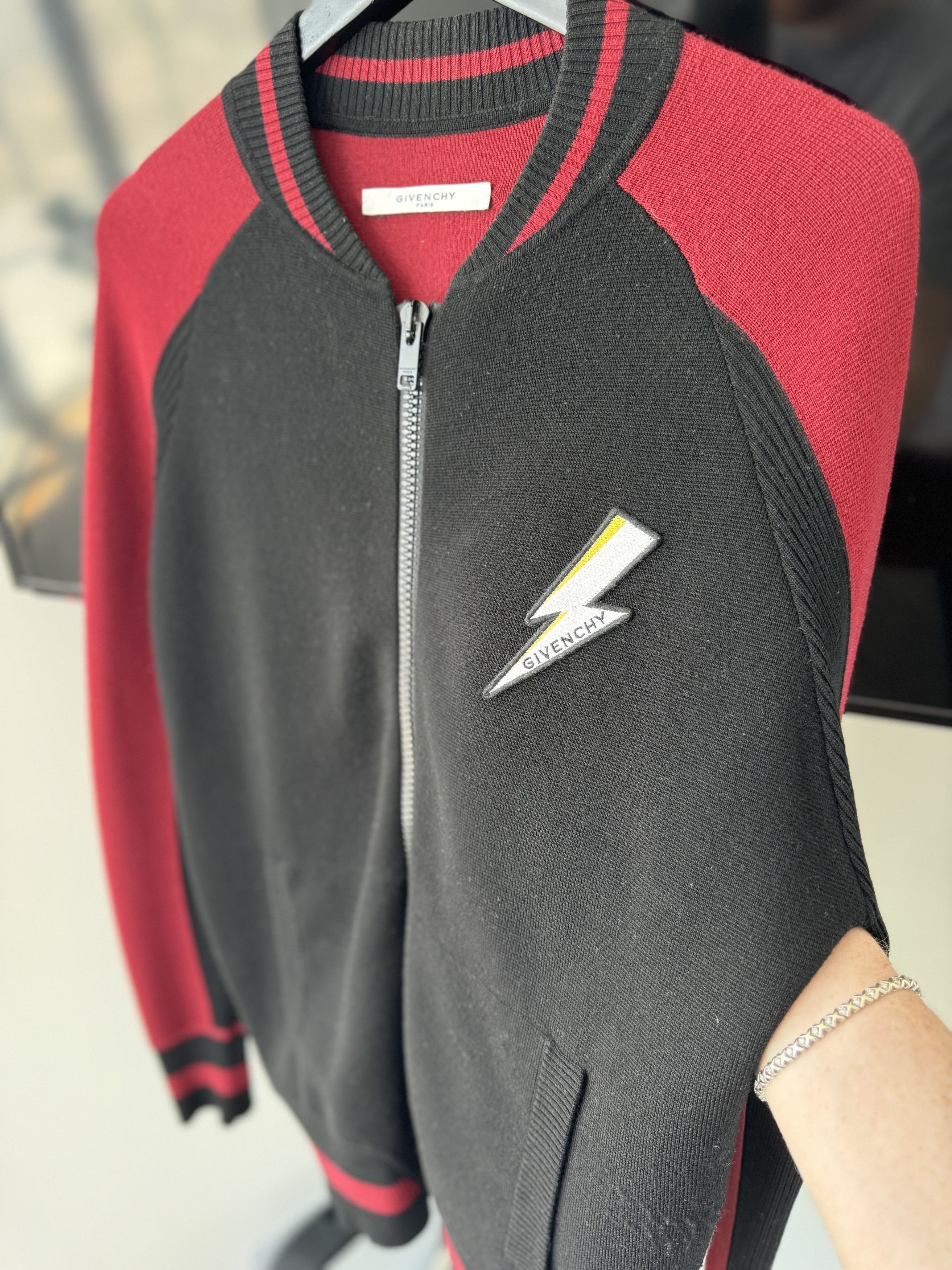 Givenchy Lightening Knit Bomber Size US L / EU 52-54 / 3 - 4 Thumbnail