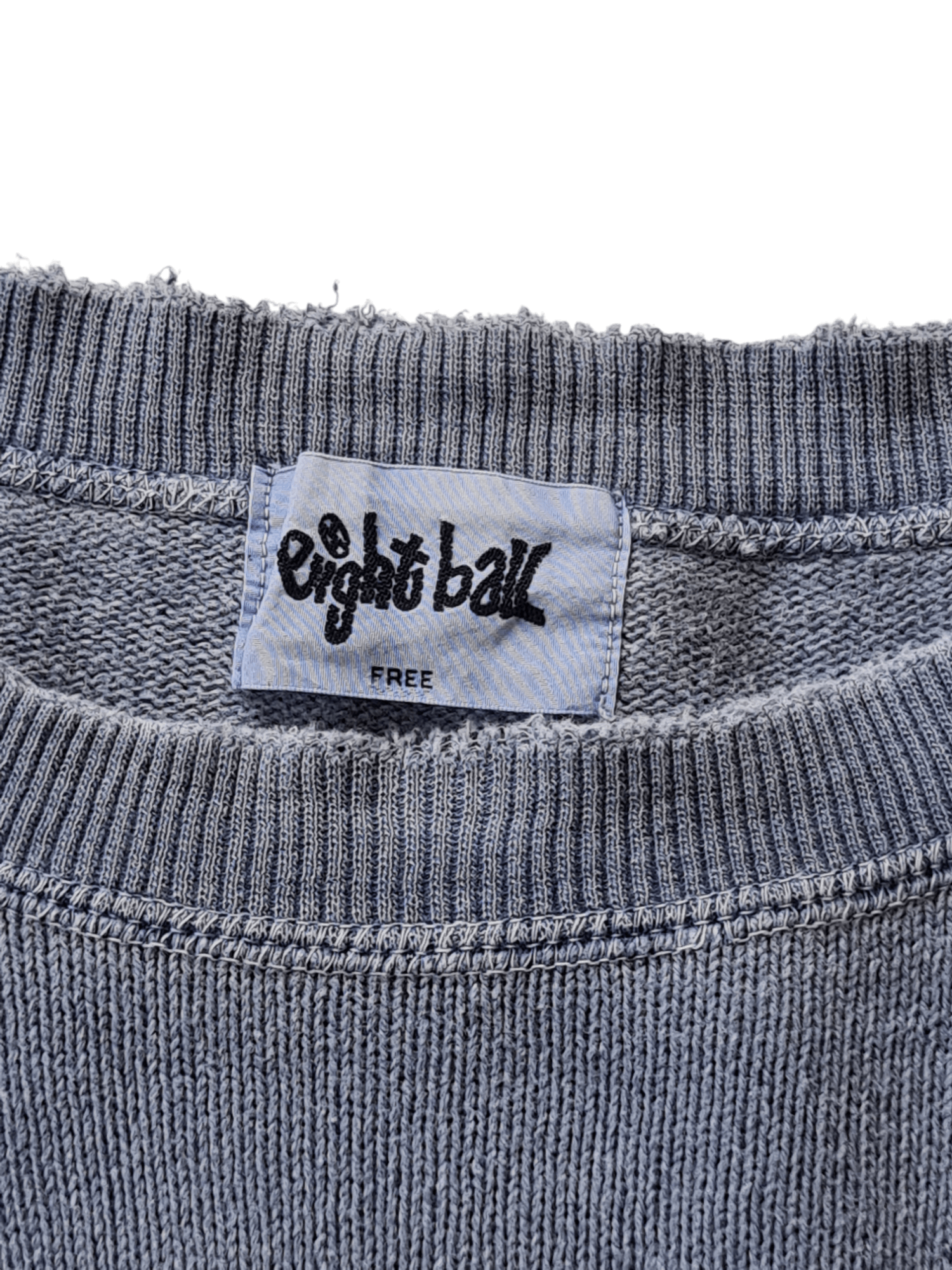 Vintage Vintage EightBall Distressed Sweatshirt Size US XL / EU 56 / 4 - 7 Thumbnail