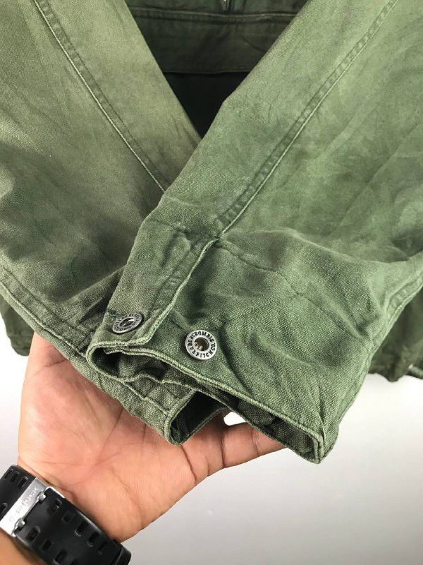 Abercrombie & Fitch Vintage Half Zipper Anorak Abercrombie jacket Inspired Army Size US M / EU 48-50 / 2 - 8 Thumbnail
