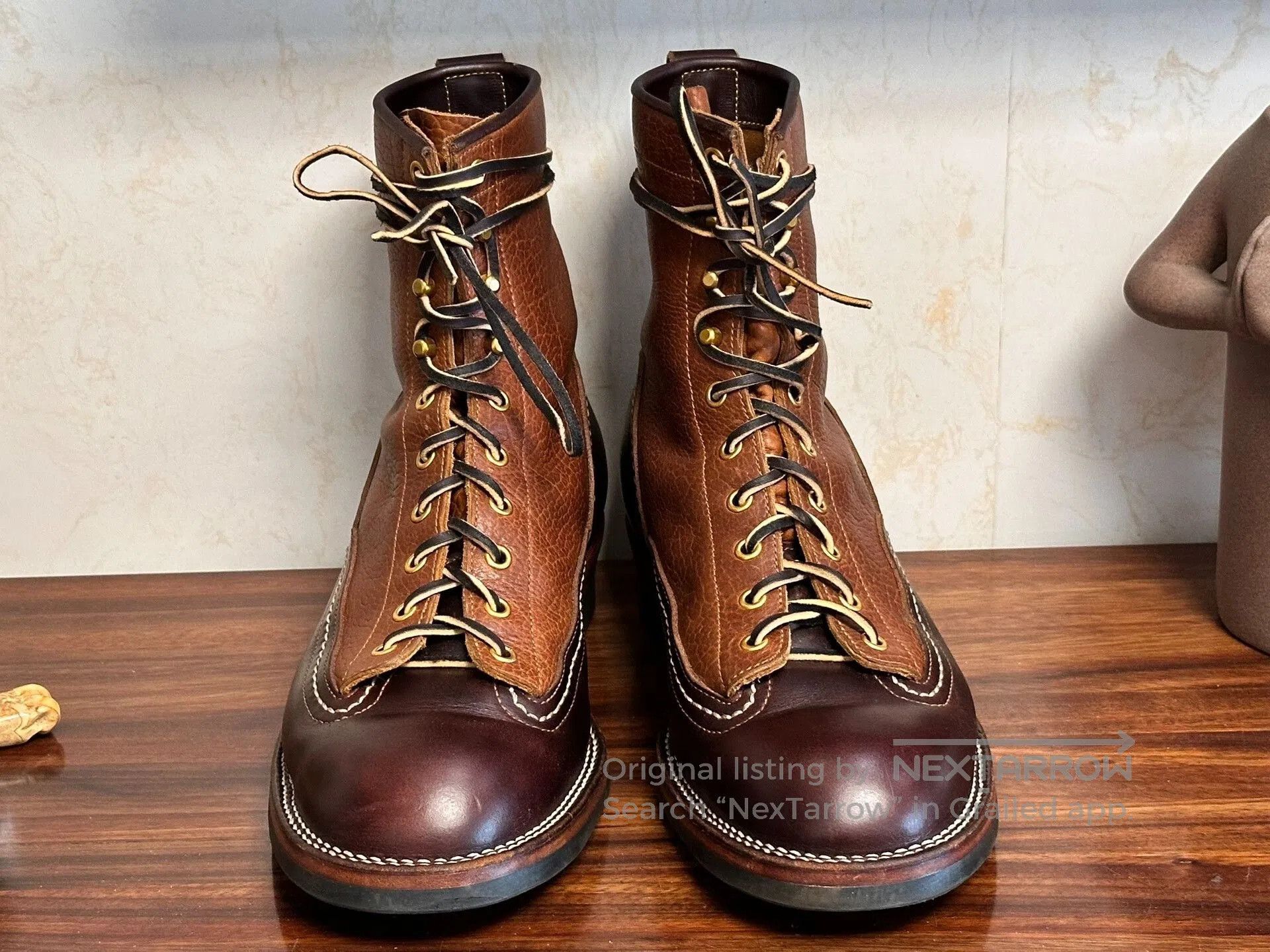 Iron Heart Ironboot High Line Logging Boots. Size US 7.5 / EU 40-41 - 3 Thumbnail
