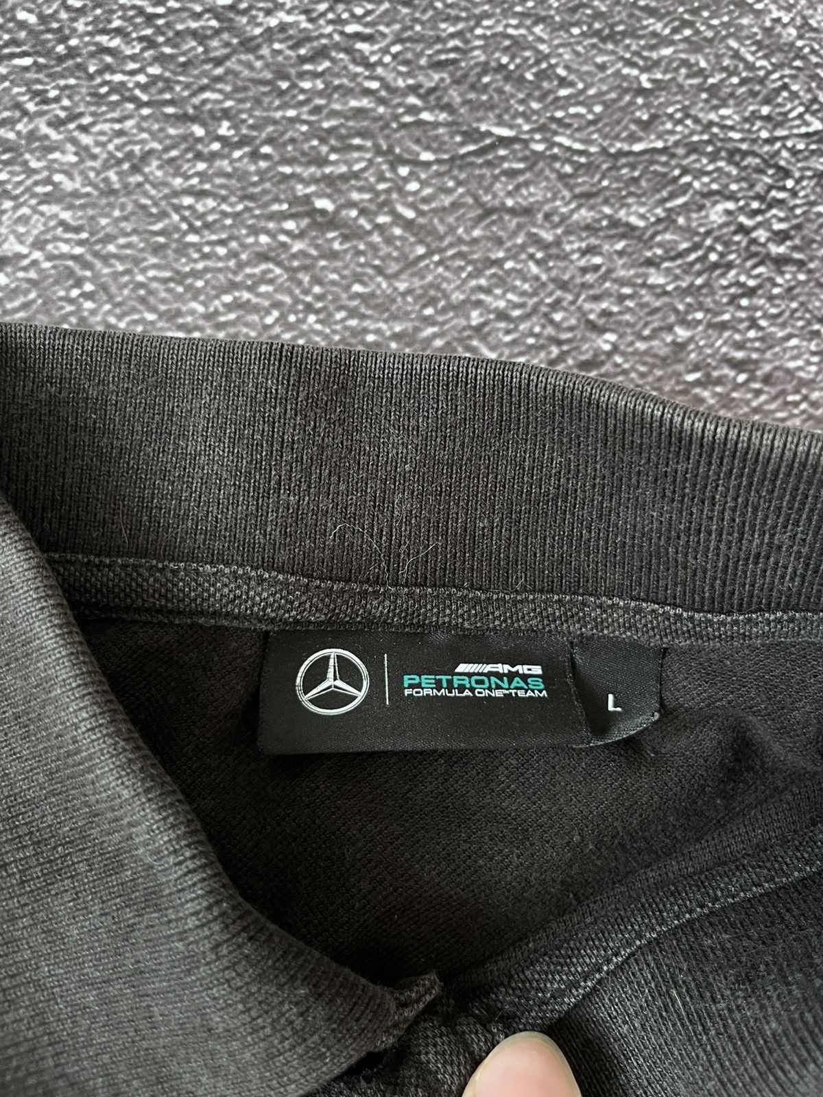 Mercedes-Benz Vintage Mercedes Benz Petronas Racing Polo T Shirt Rugby F1 Size US L / EU 52-54 / 3 - 9 Thumbnail