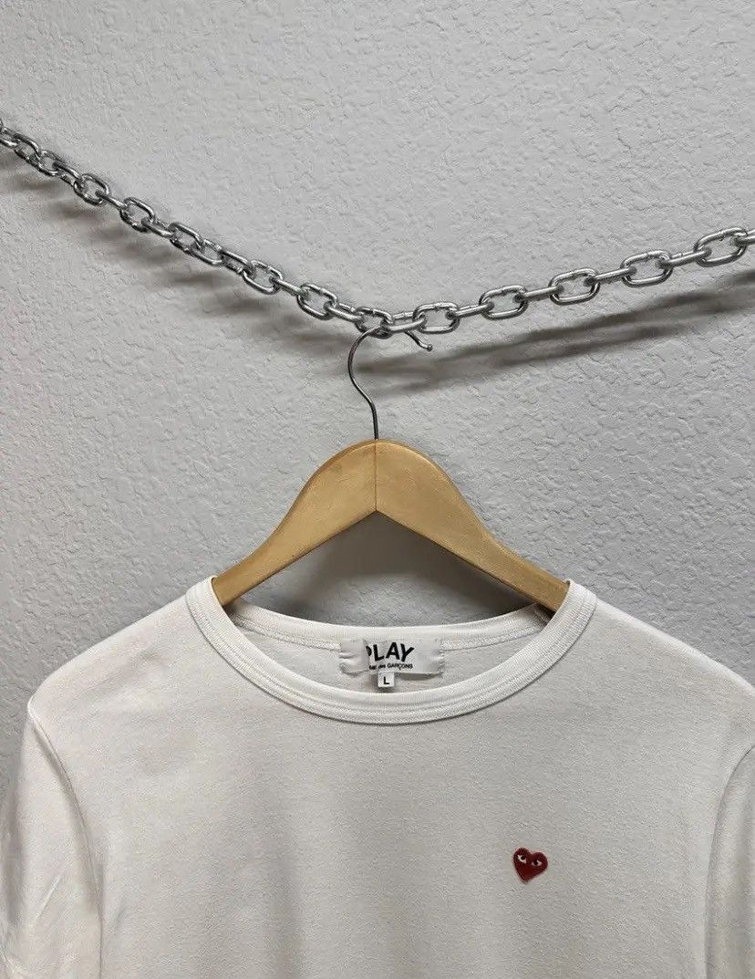 Comme des Garcons × Designer × Japanese Brand Comme Des Garcons Green Love Tee Logo Japanese Size US L / EU 52-54 / 3 - 3 Thumbnail